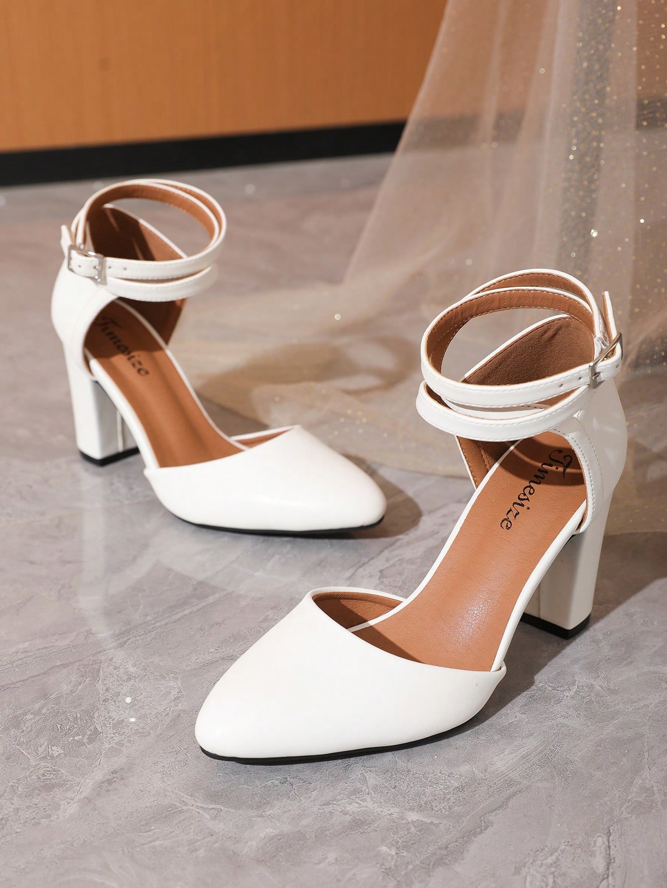 In White Women Pumps