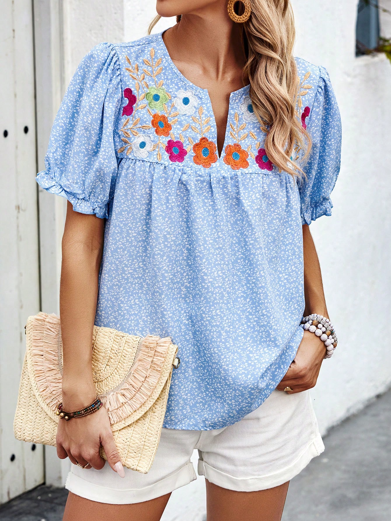 In Boho Women Blouses