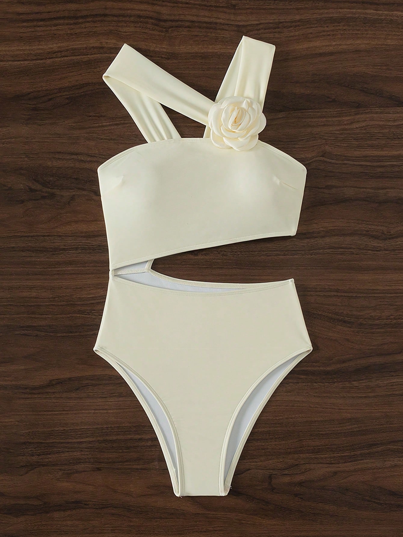 In Beige Women One-Pieces