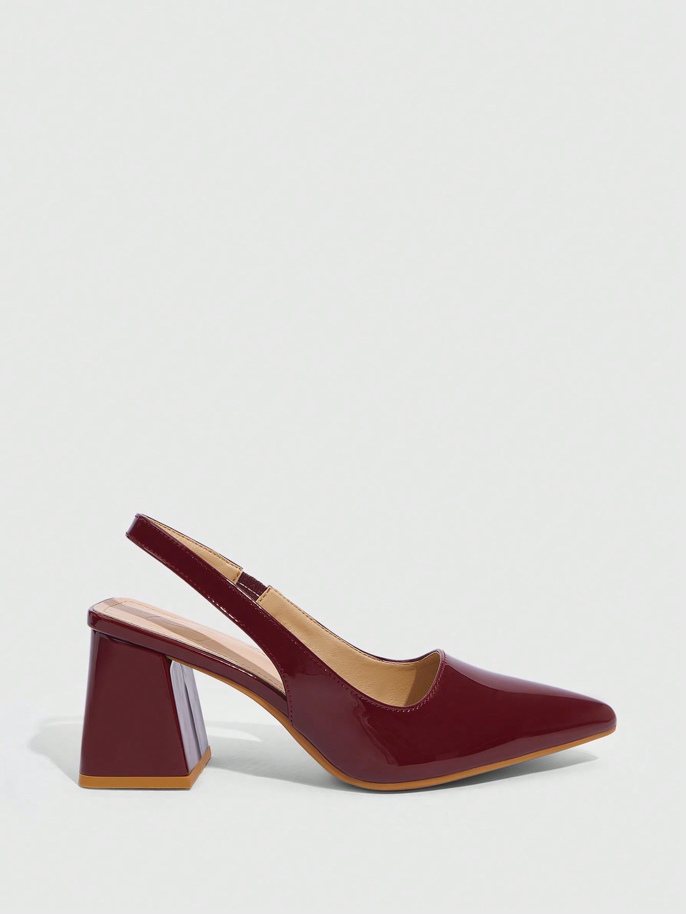 In Burgundy Women Pumps