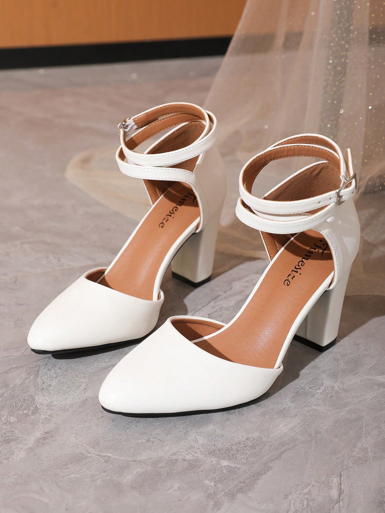 In White Women Pumps