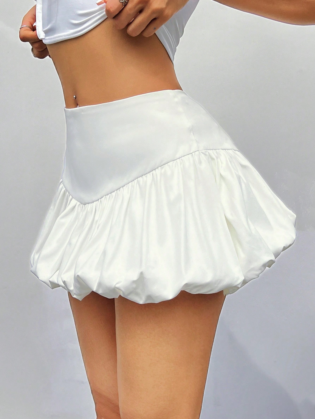 In White Women Skirts