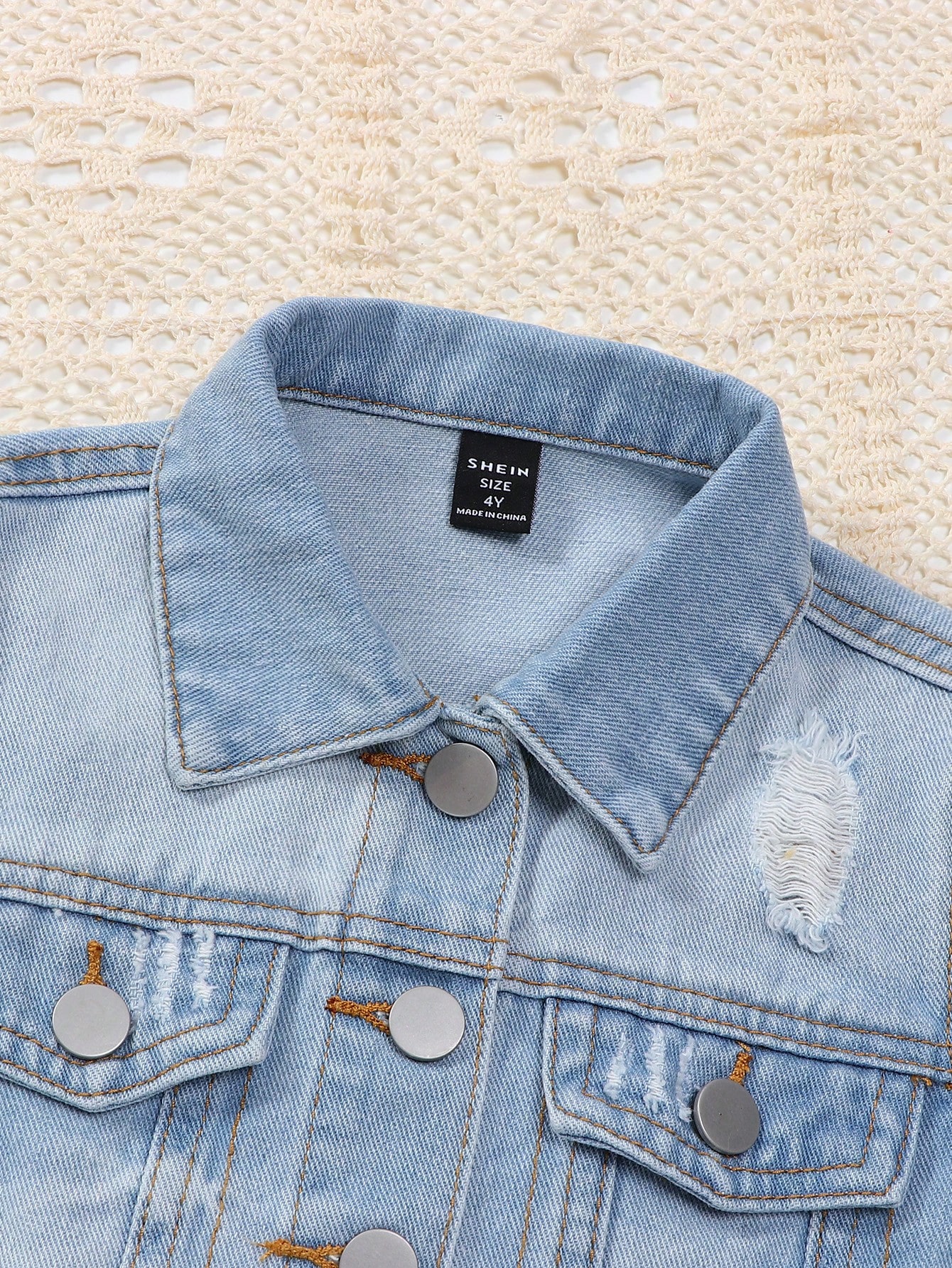 Young Girls Denim Jackets & Coats