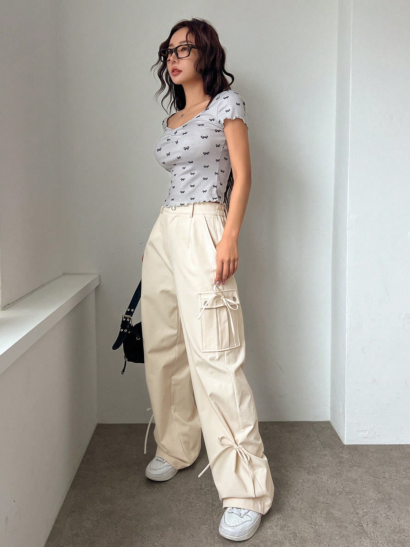 In Beige Women Pants