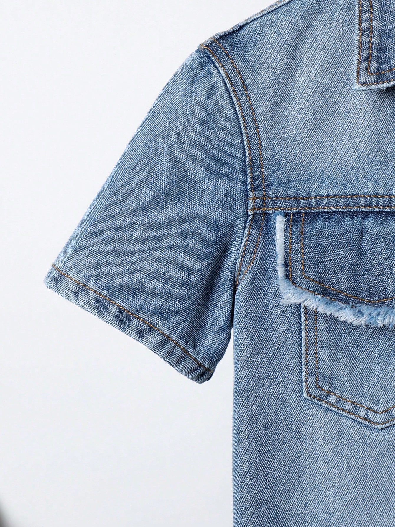 Tween Boys Denim Two-piece Outfits