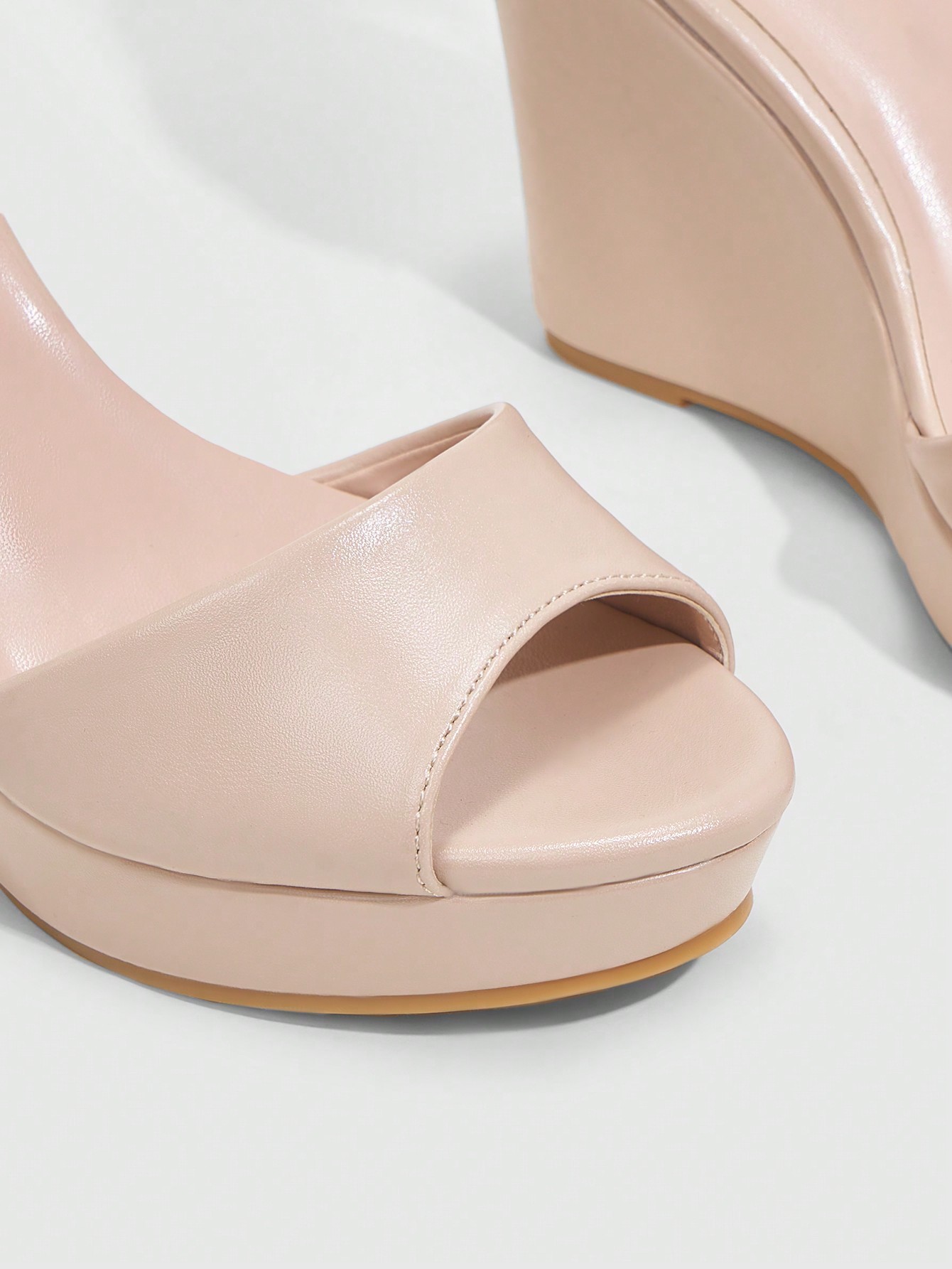 In Apricot Women Wedges & Flatform