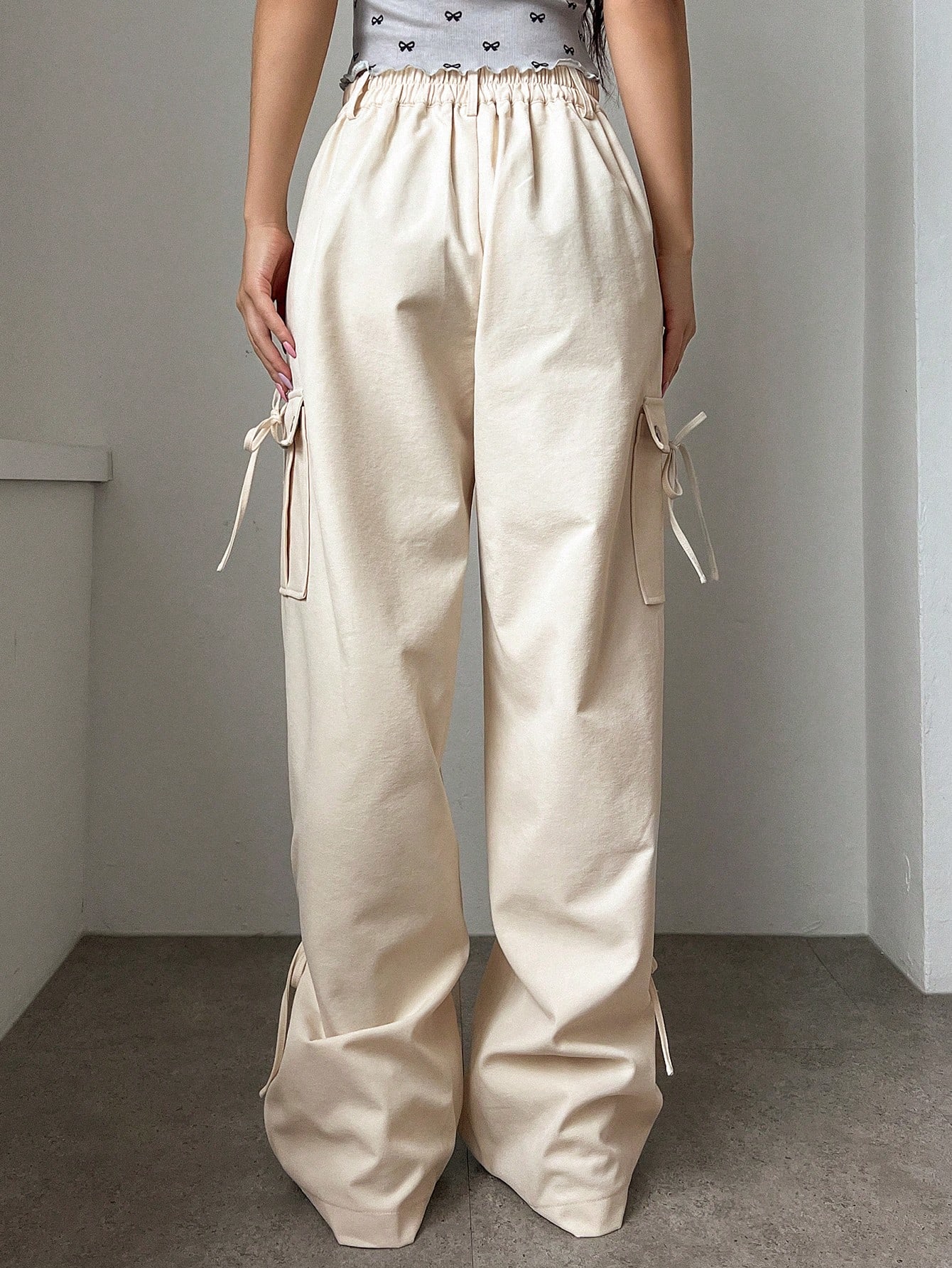 In Beige Women Pants