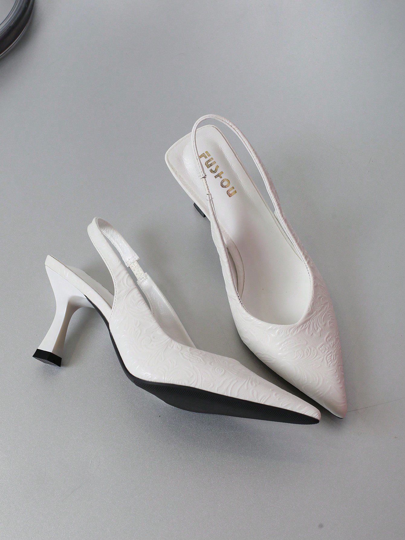 In White Women Pumps