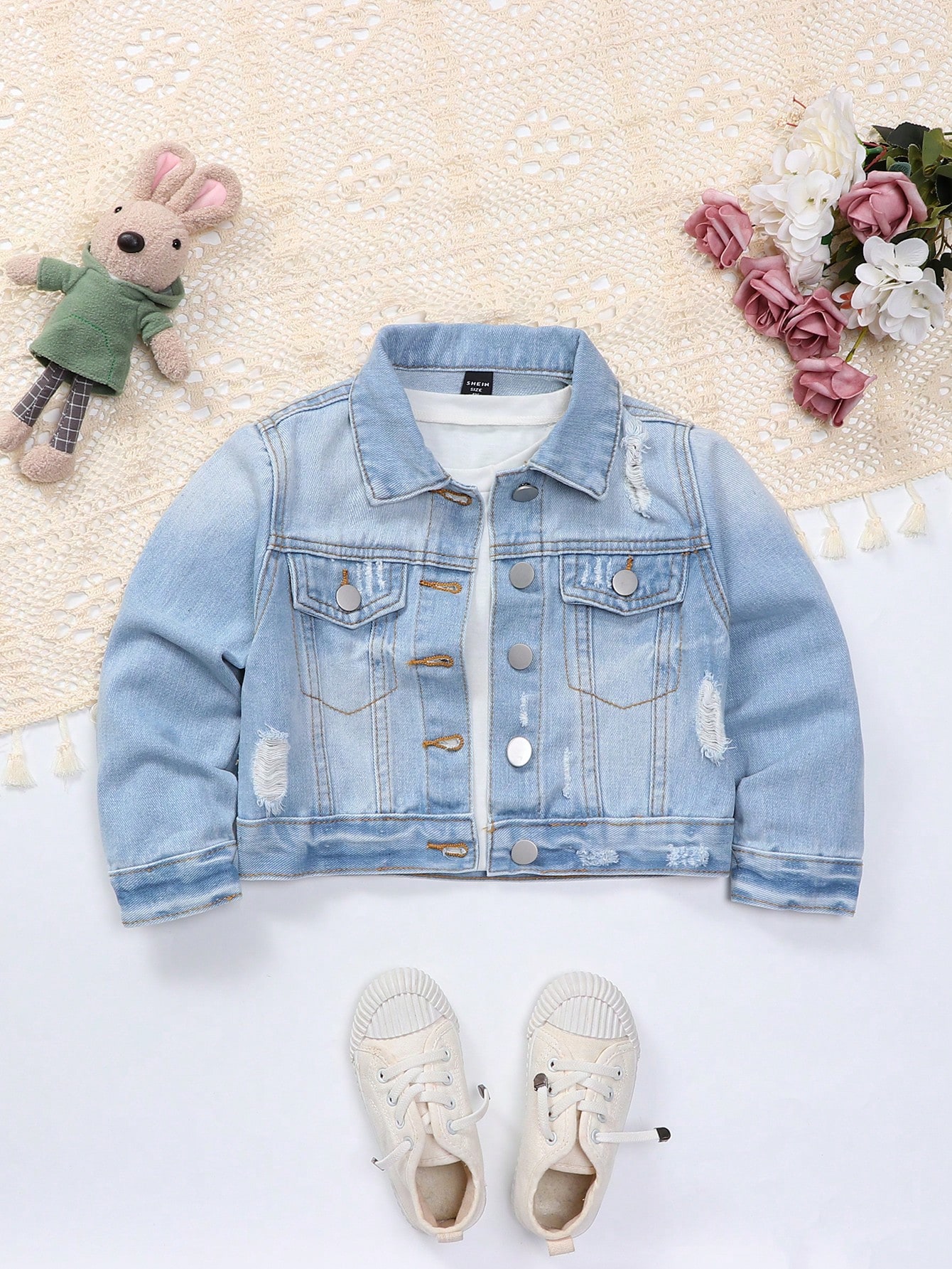 Young Girls Denim Jackets & Coats