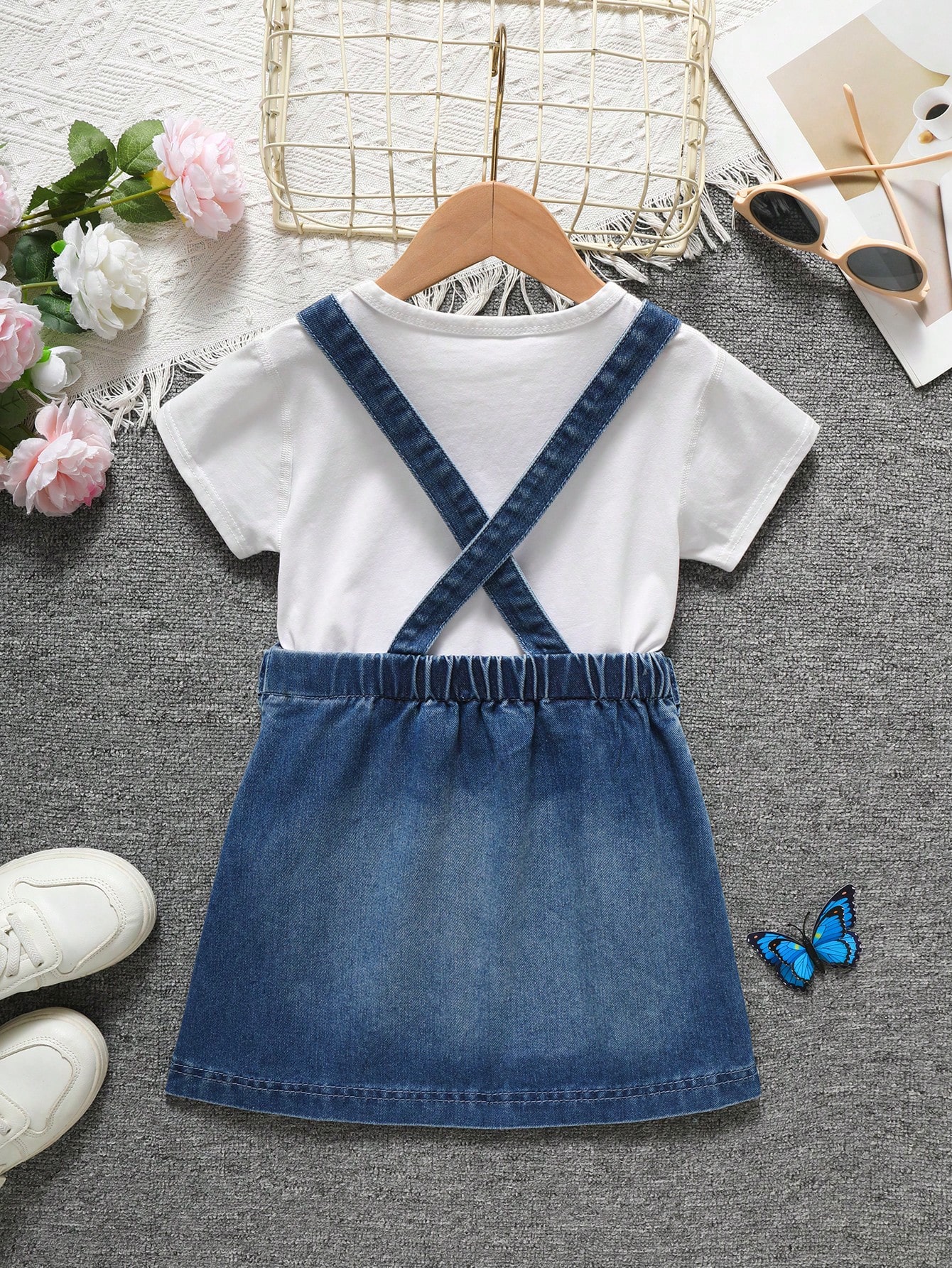 Young Girls Denim Dresses