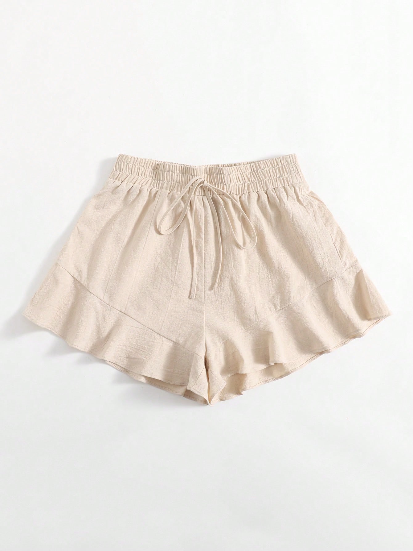 In Beige Women Shorts