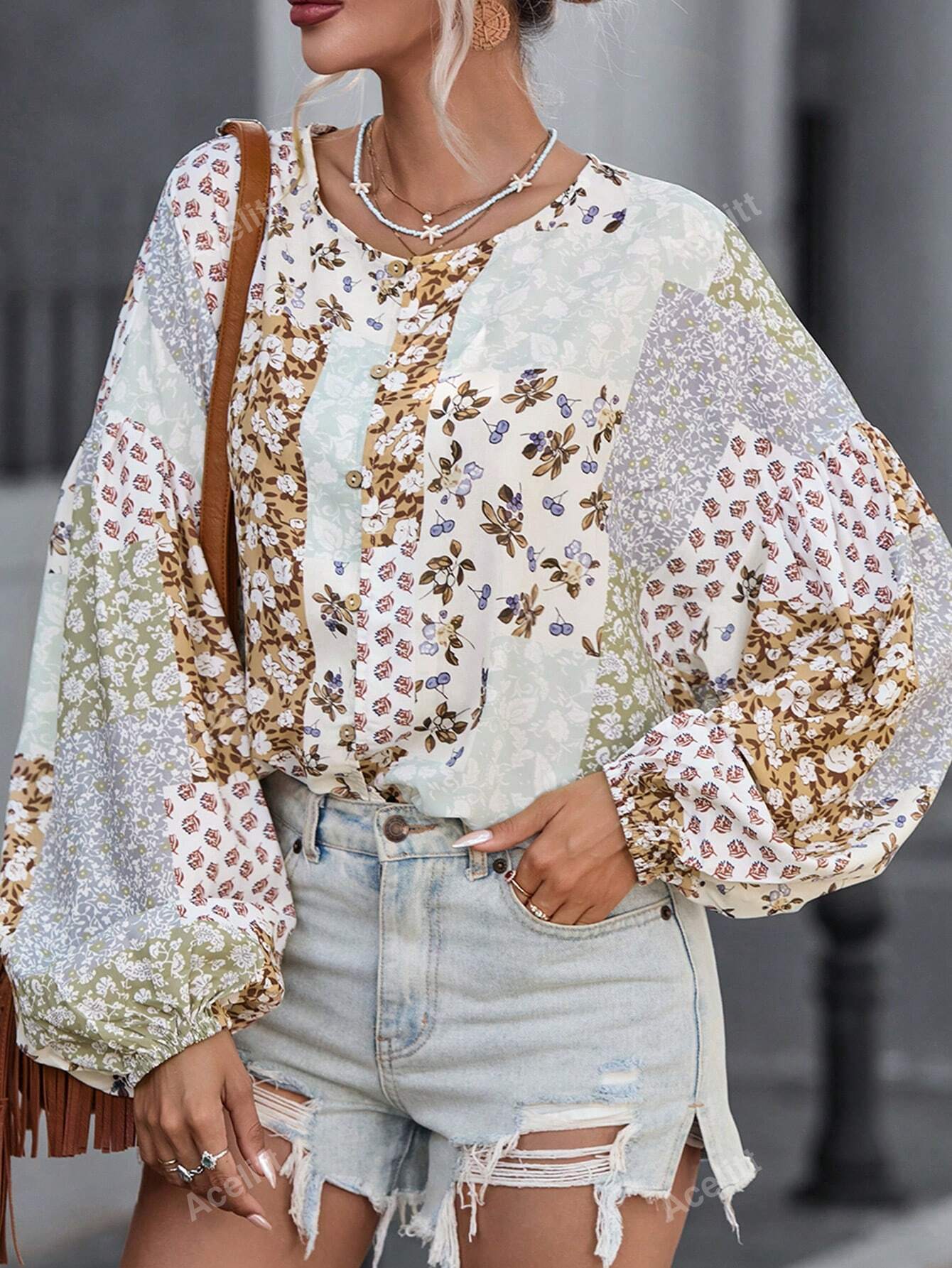 In Boho Women Blouses