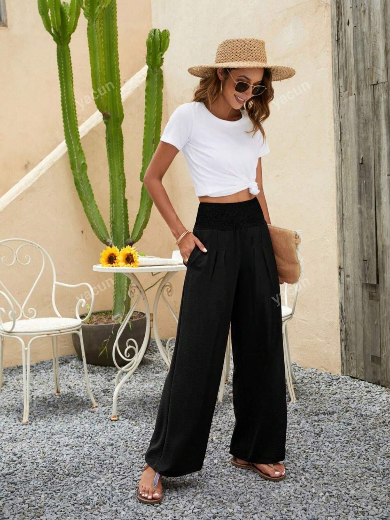 Wide Leg Pants