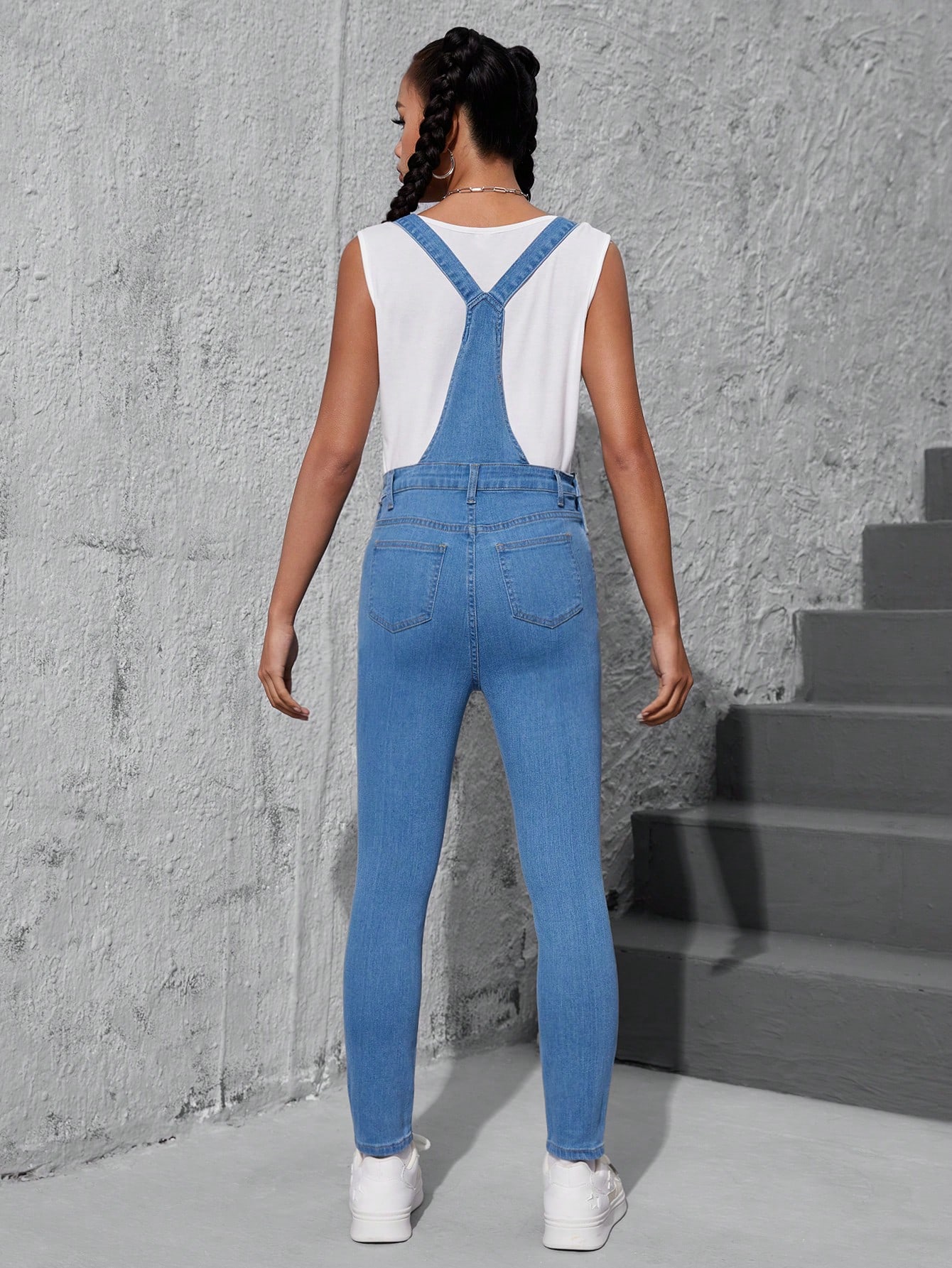 Teen Girls Denim Overalls & Jumpsuits