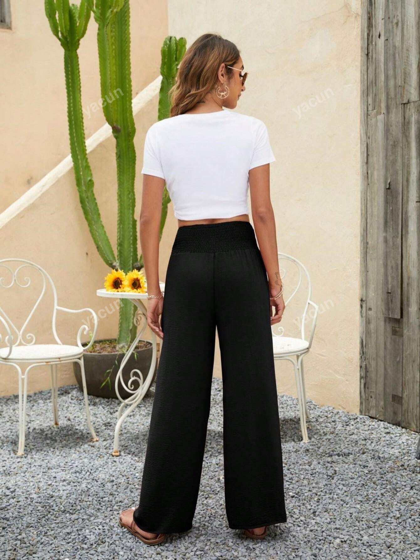 Wide Leg Pants