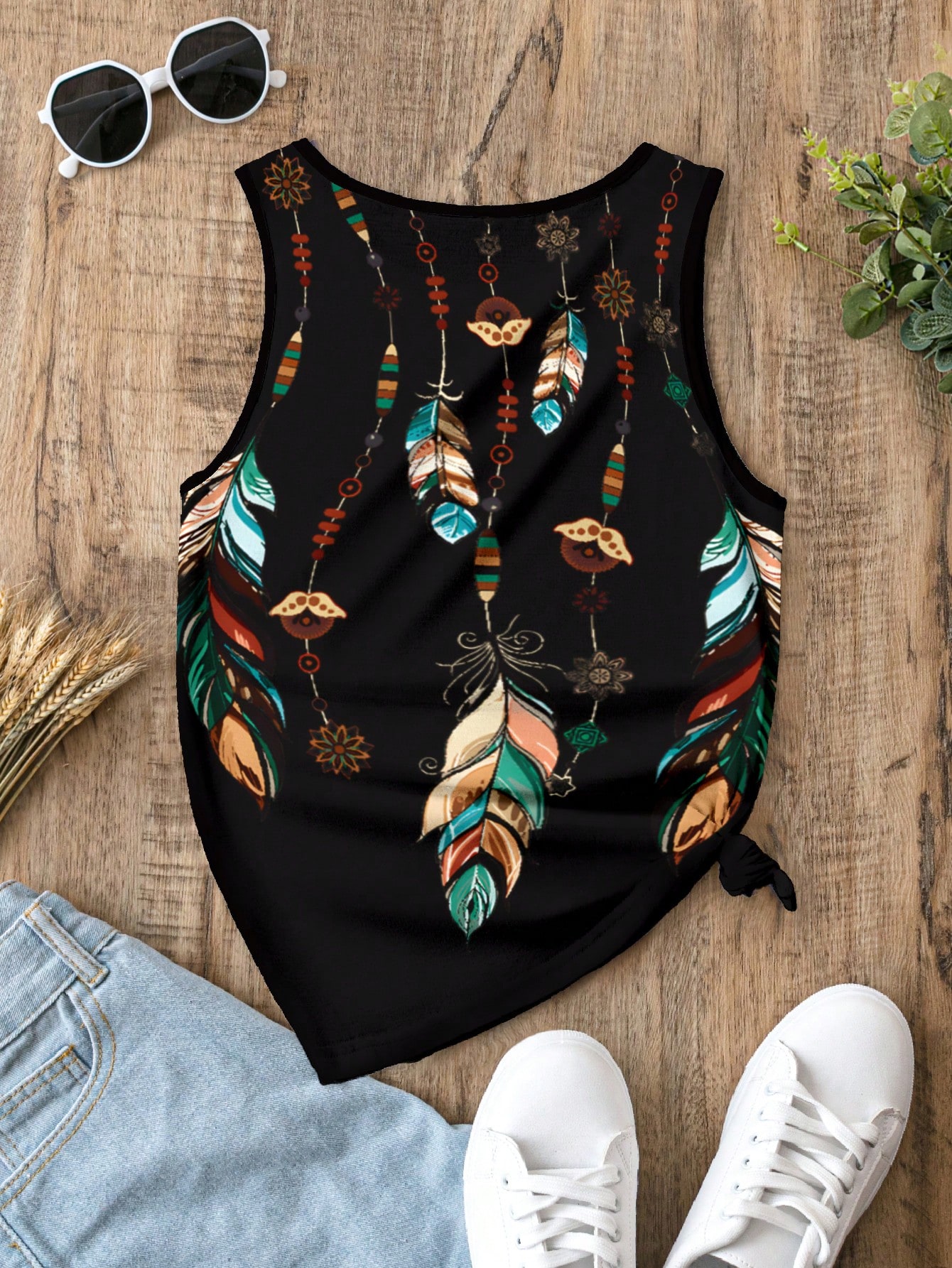 In Boho Women Tank Tops & Camis