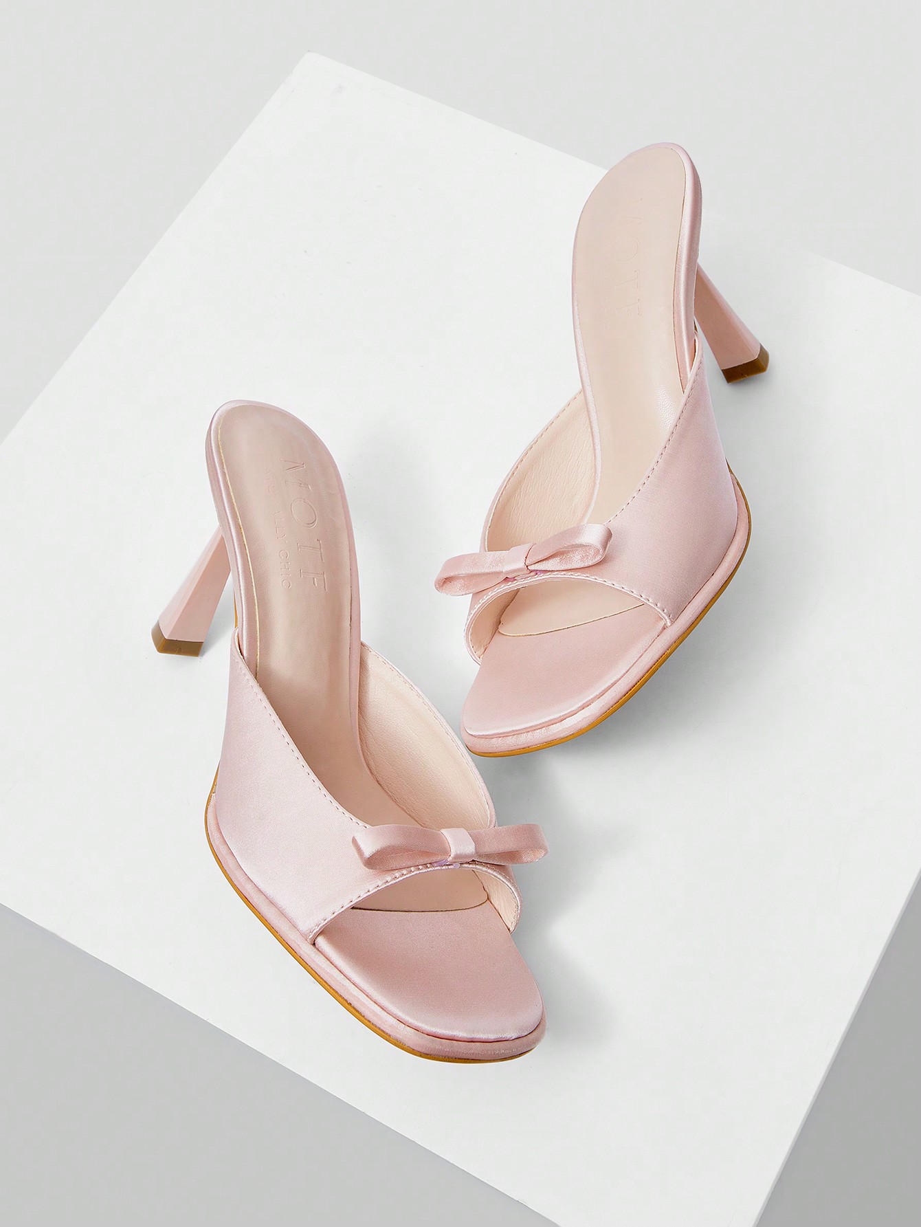 In Pink Women Heeled Sandals