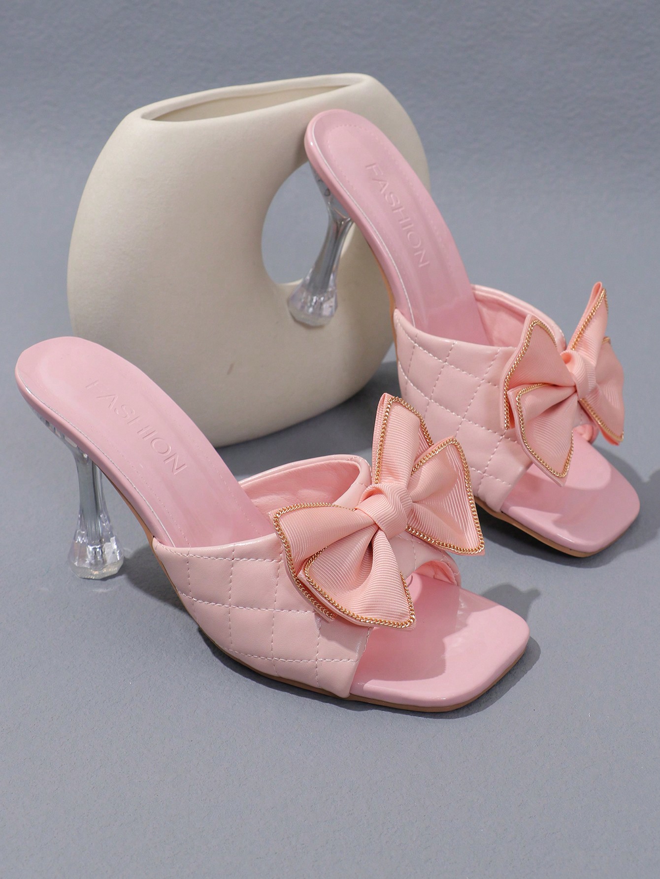 In Pink Women Heeled Sandals