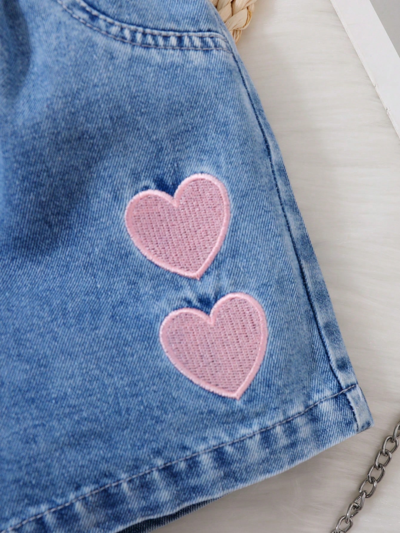 Young Girls Denim Shorts