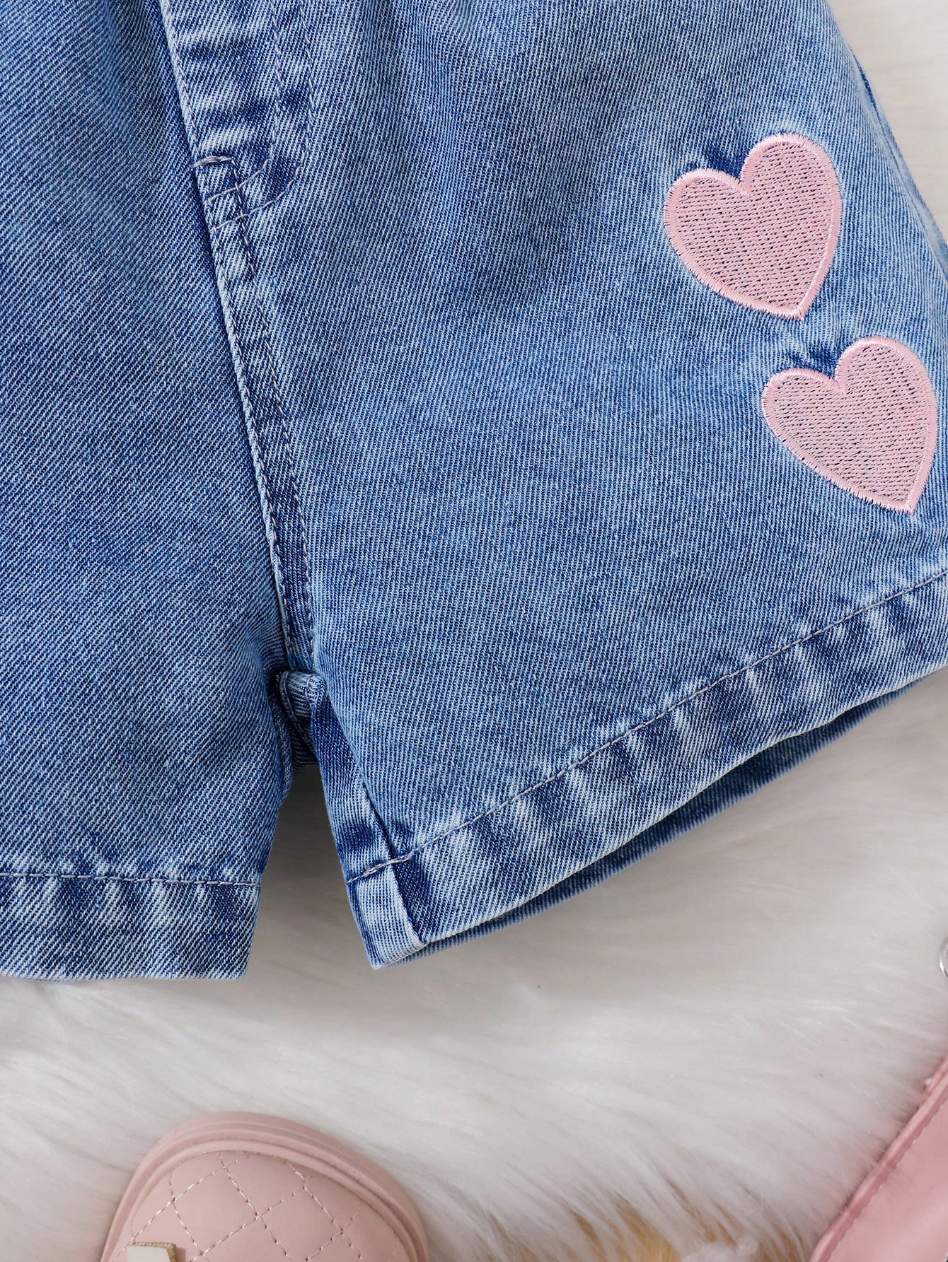 Young Girls Denim Shorts