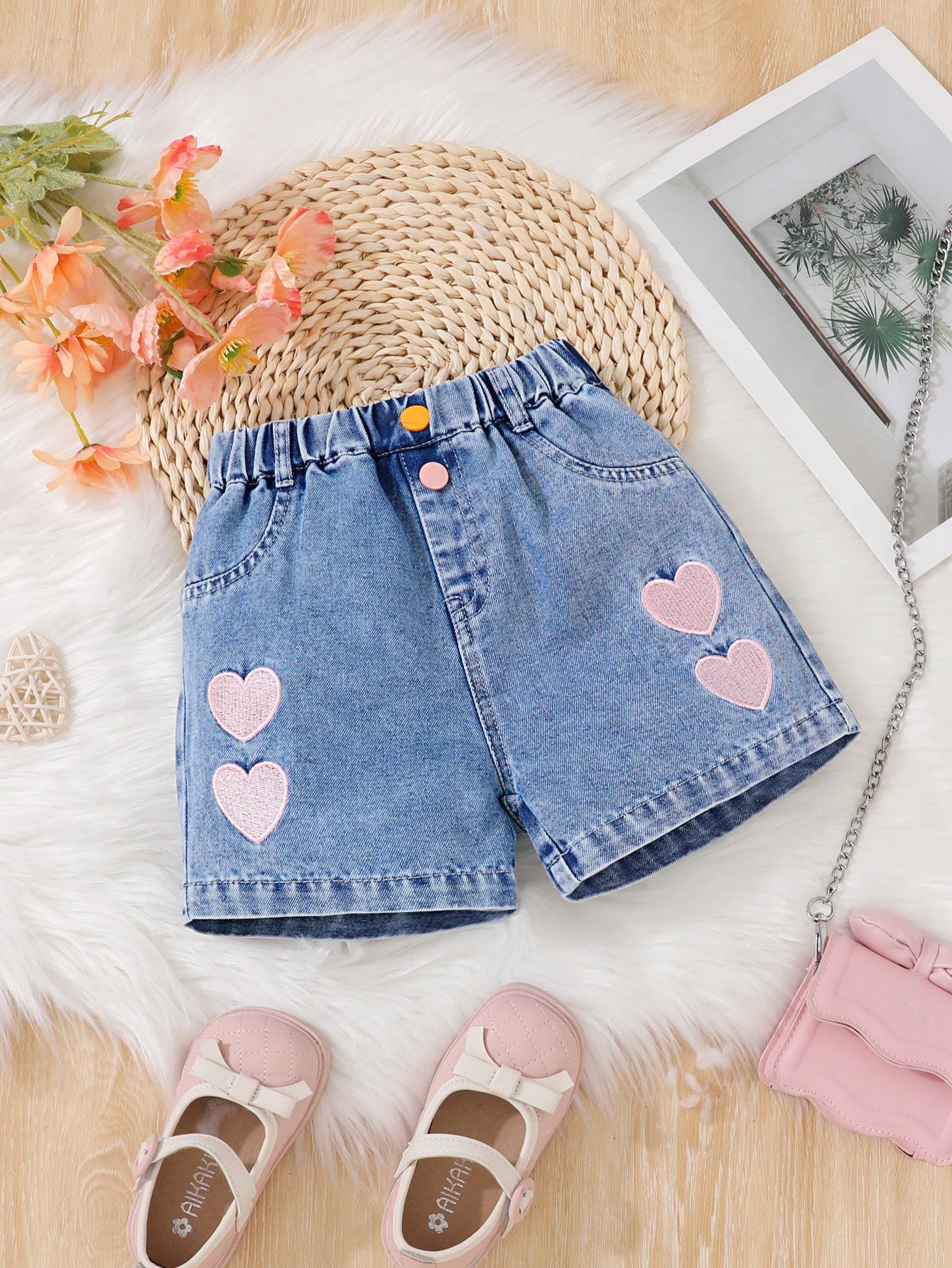 Young Girls Denim Shorts