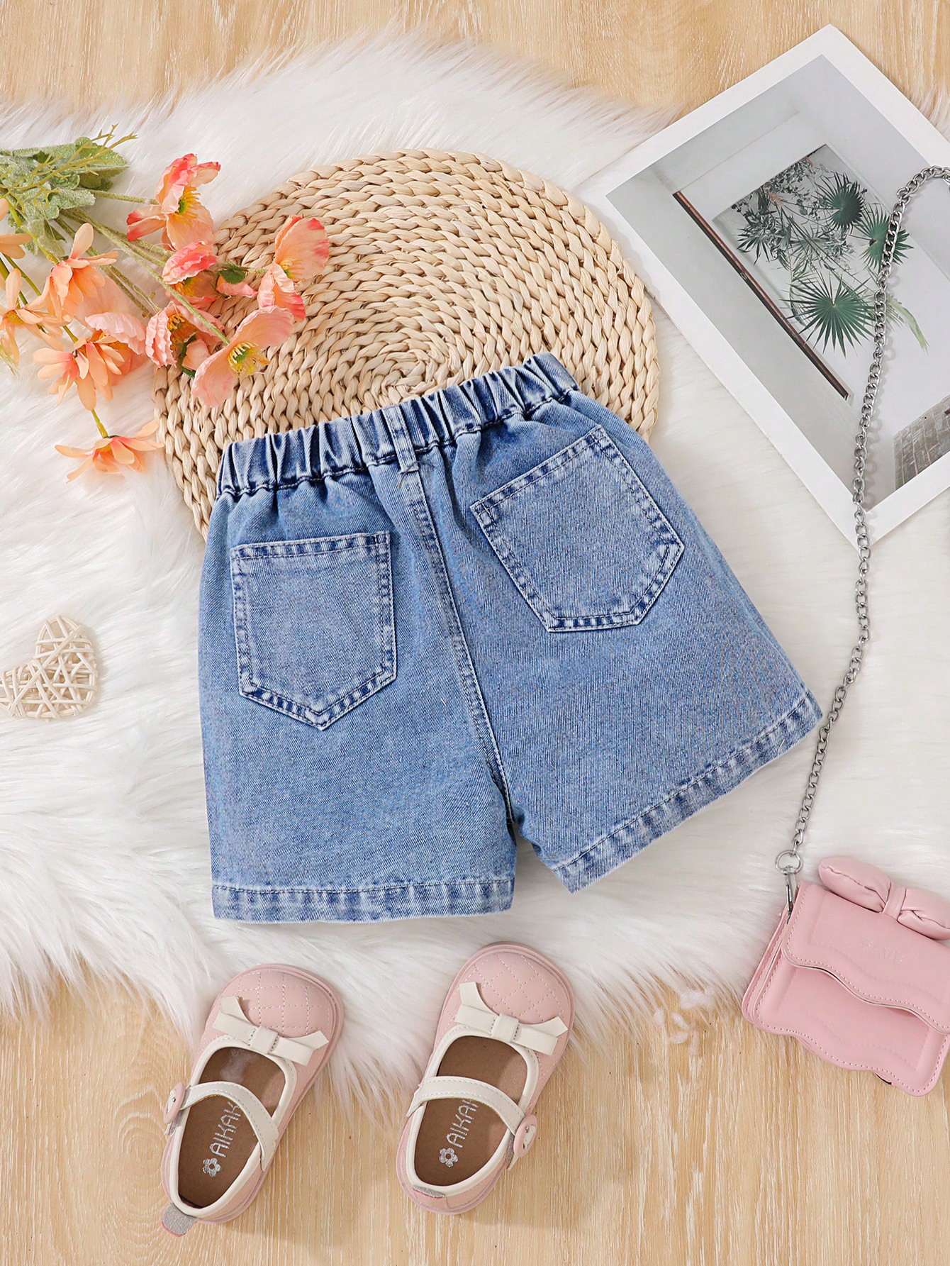 Young Girls Denim Shorts