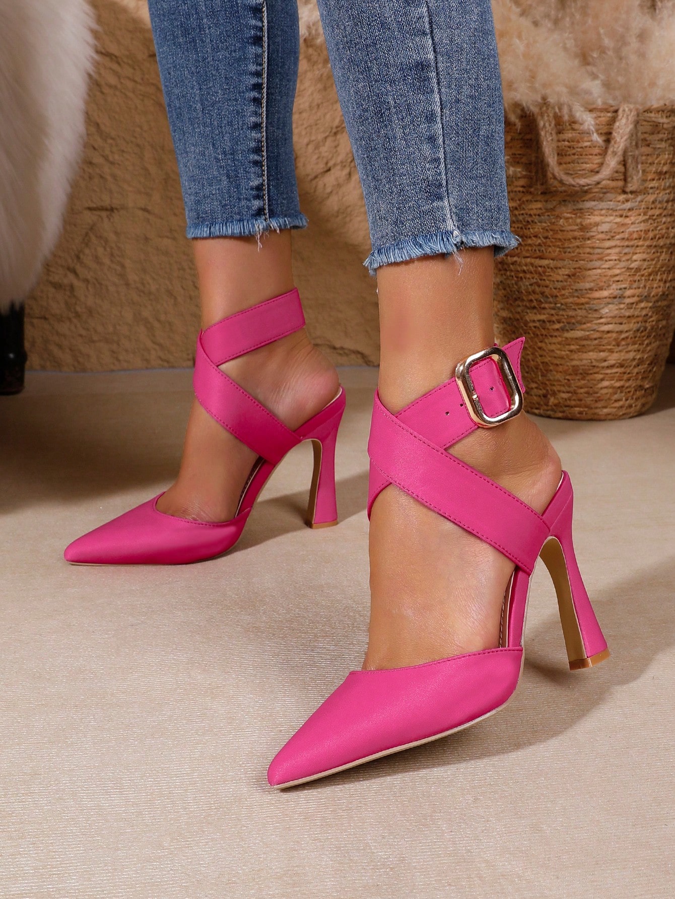 In Hot Pink Women Pumps