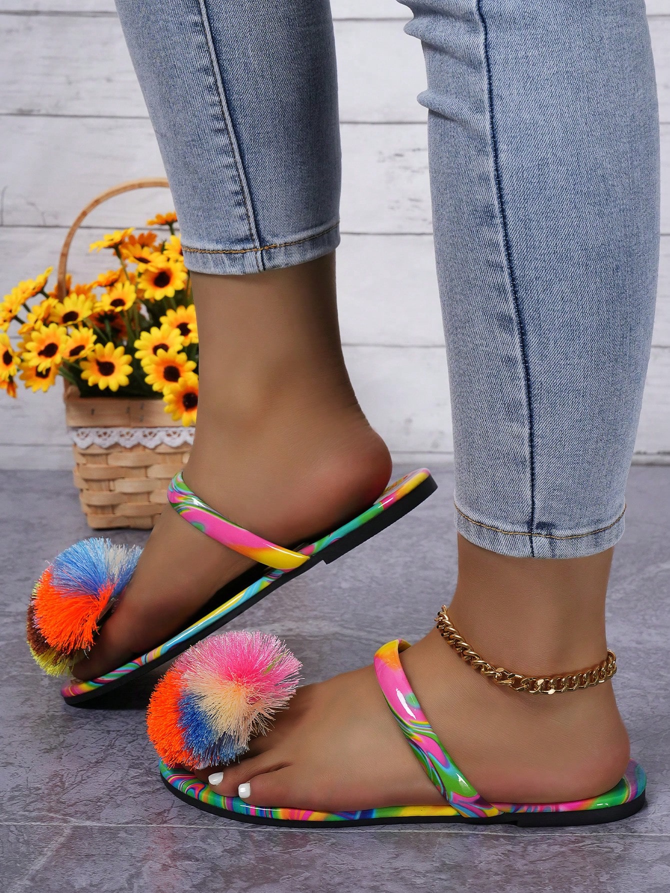 In Multicolor Women Sandals