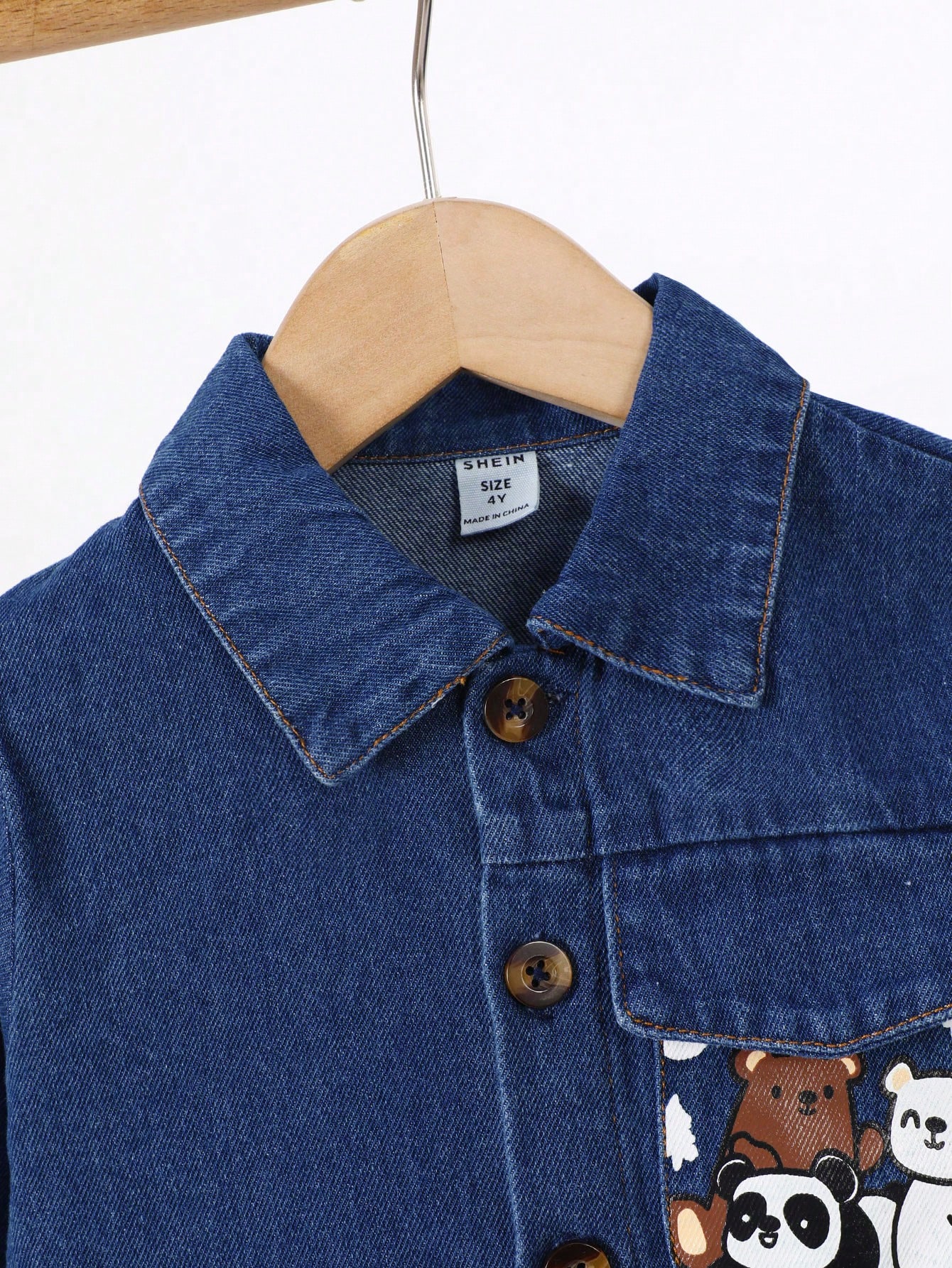 Young Boys Denim Two-piece Outfits