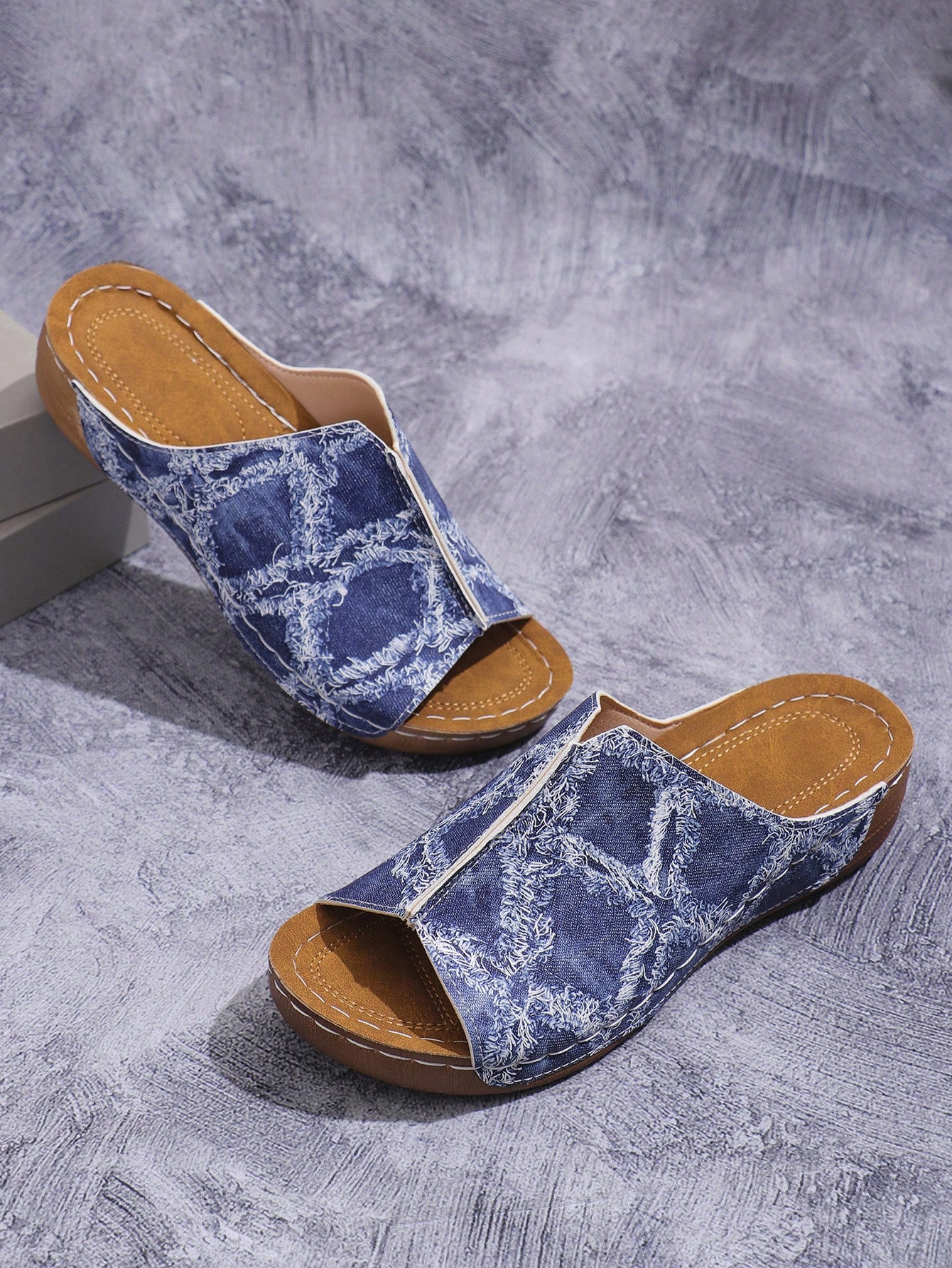 In Blue Women Platforms & Wedge Sandals