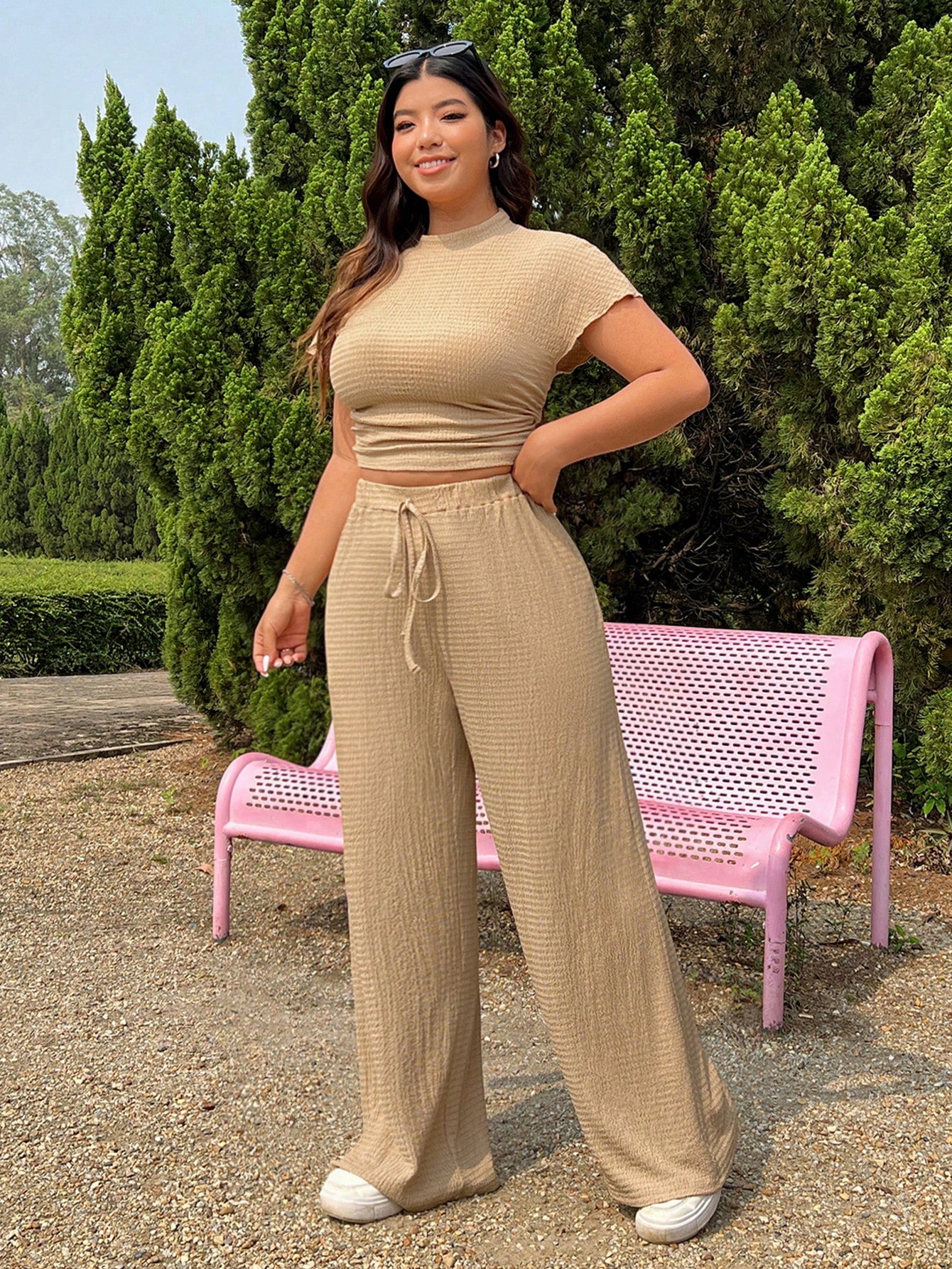 Plus Size Two piece set