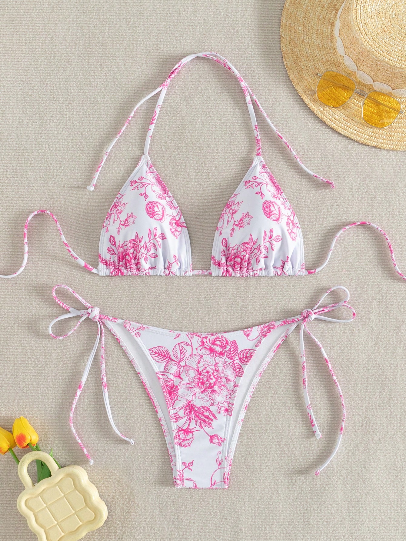 In Pink Women Bikini Sets