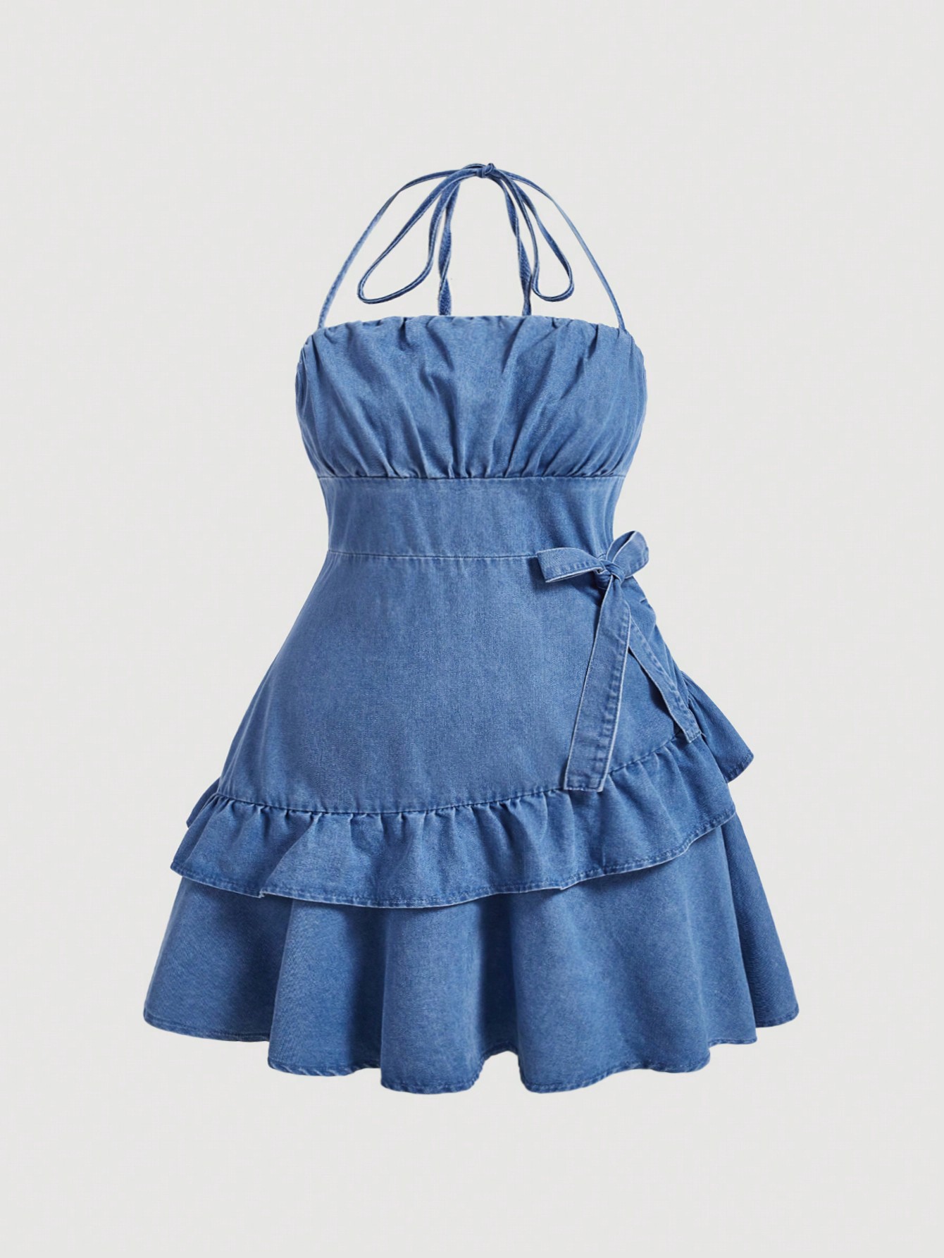 In Sexy Plus Size Denim Dresses