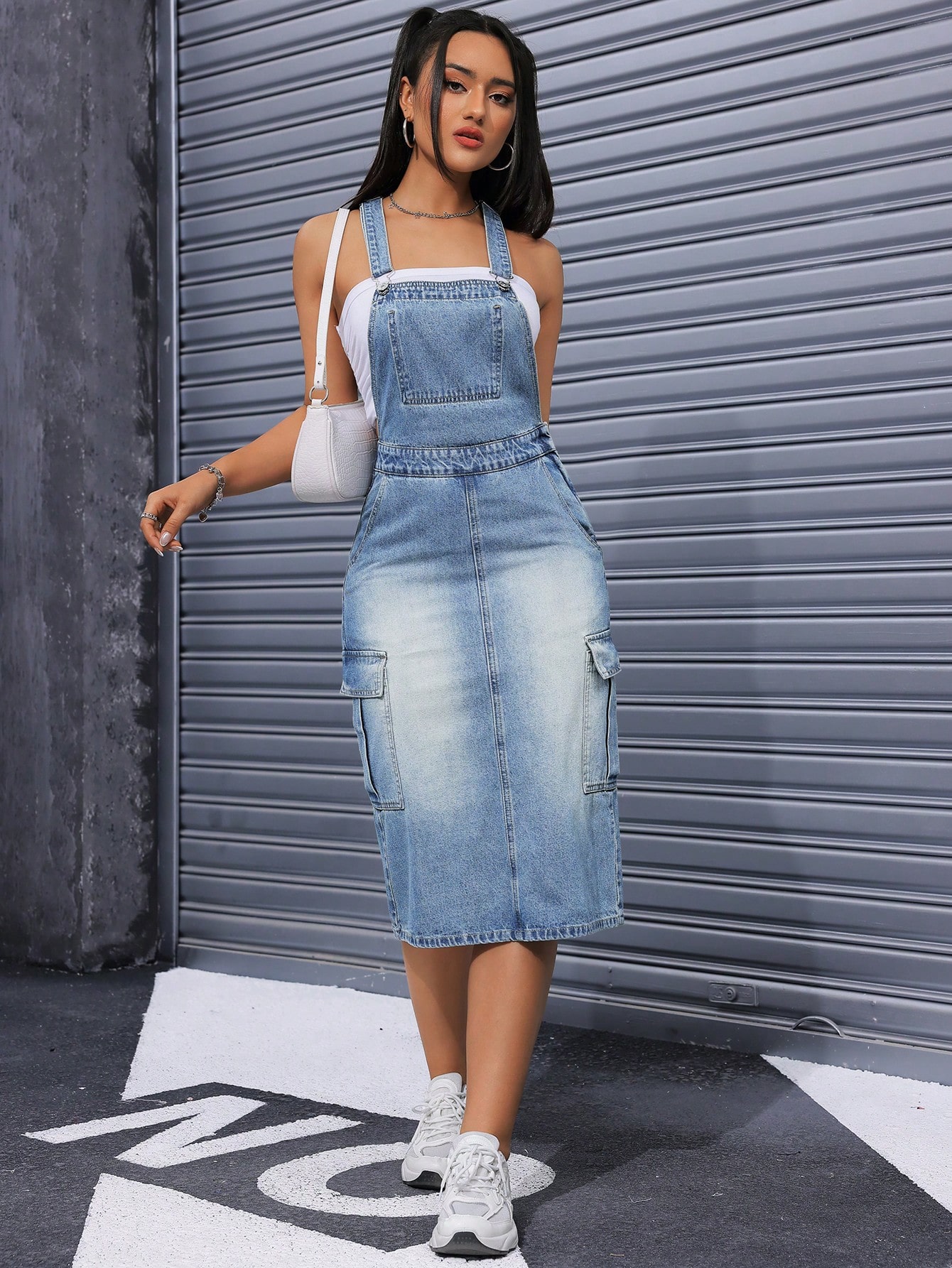 In Blue Women Denim Dresses