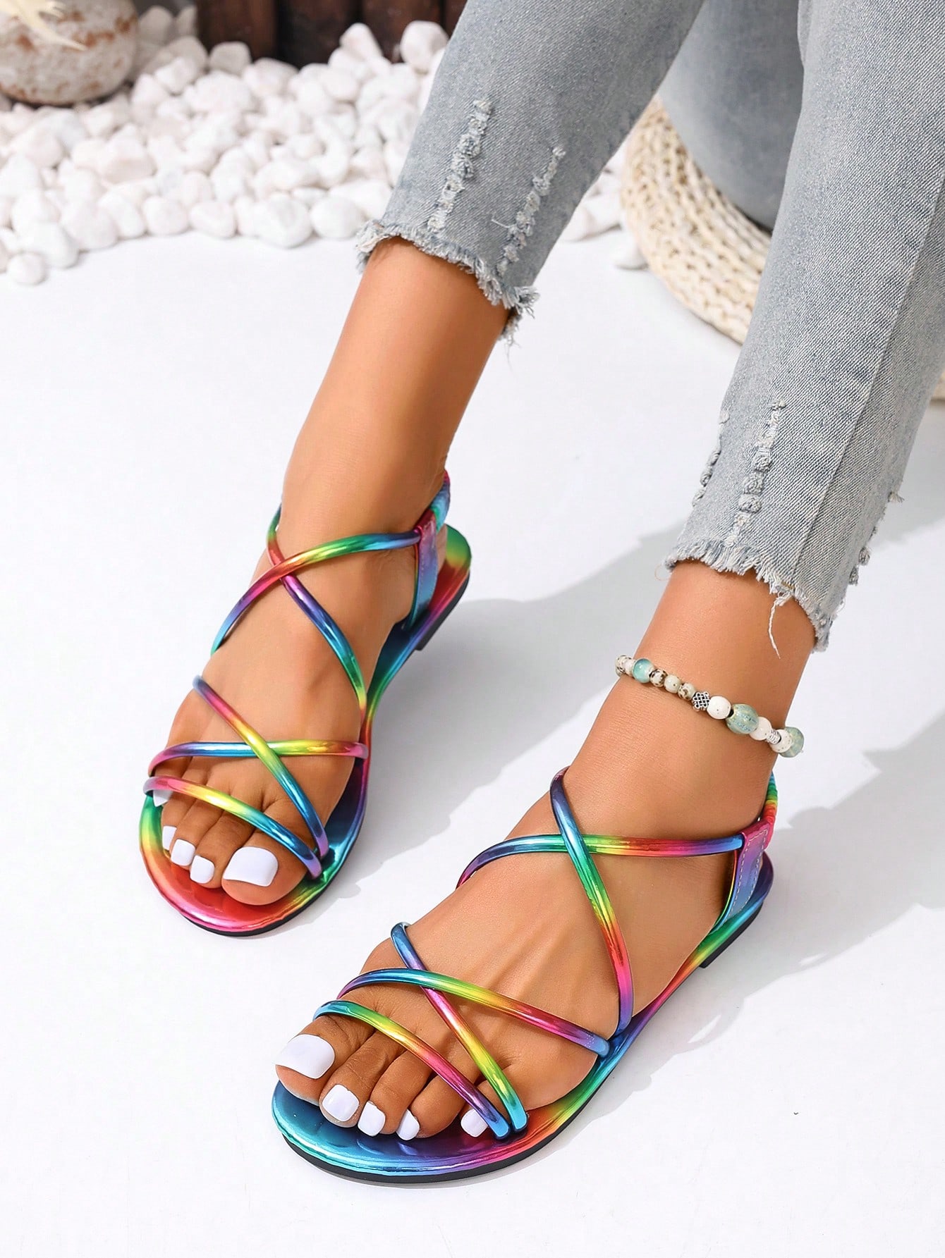 In Multicolor Women Sandals