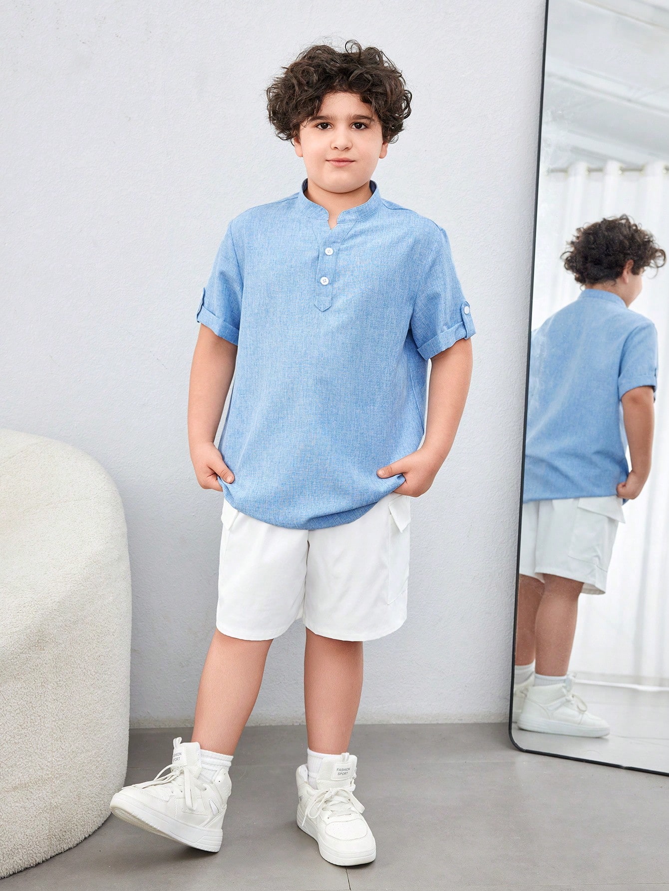 Tween Boys Extended Size Shirts