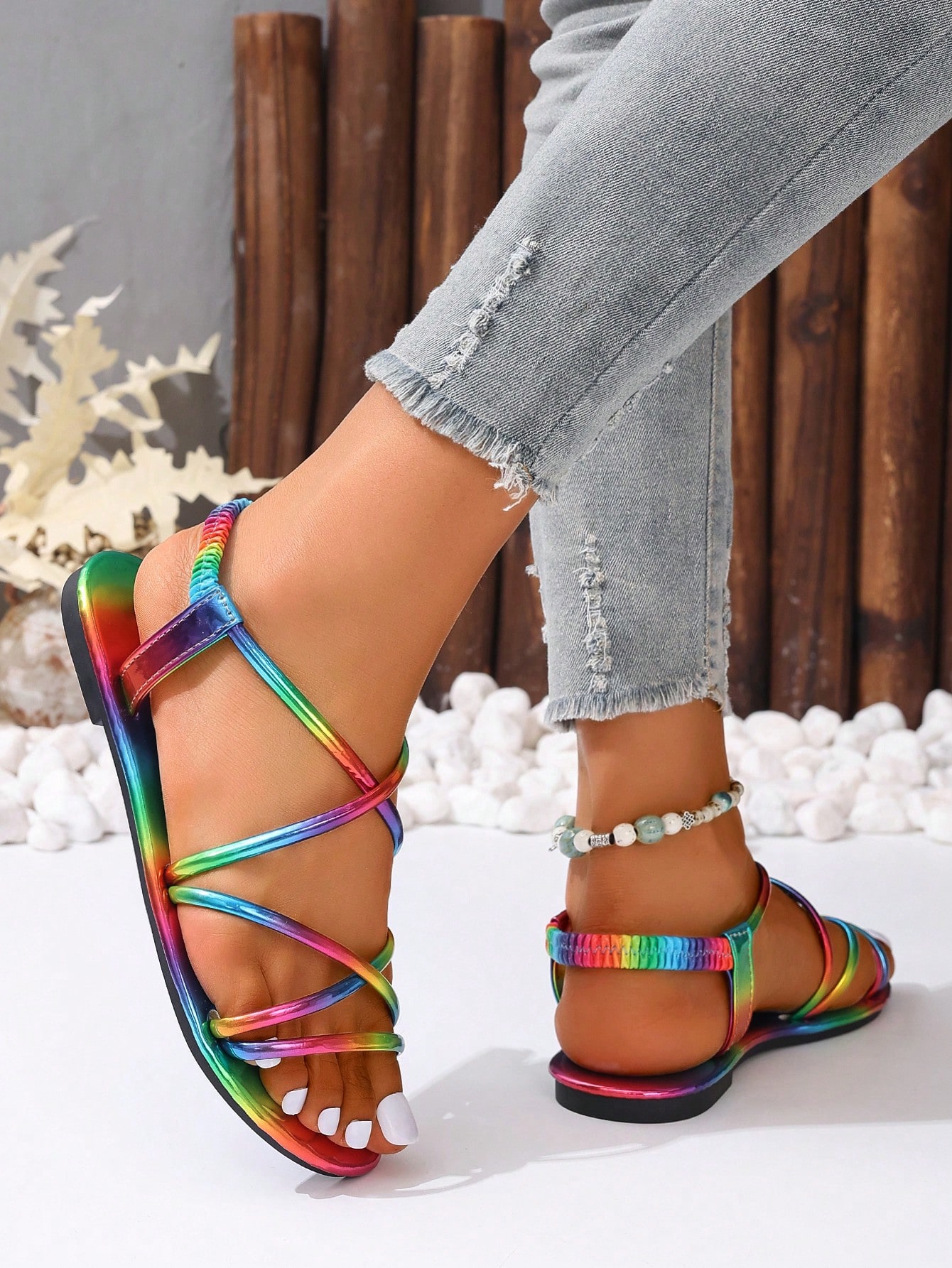 In Multicolor Women Sandals