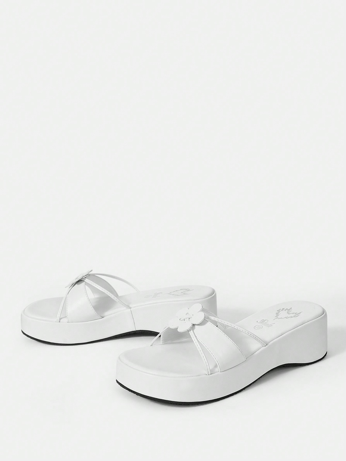 In White Women Platforms & Wedge Sandals