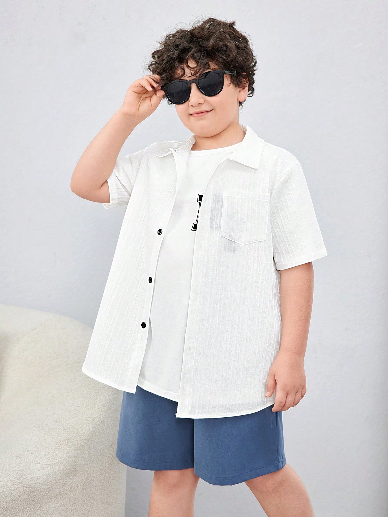 Tween Boys Extended Size Shirts