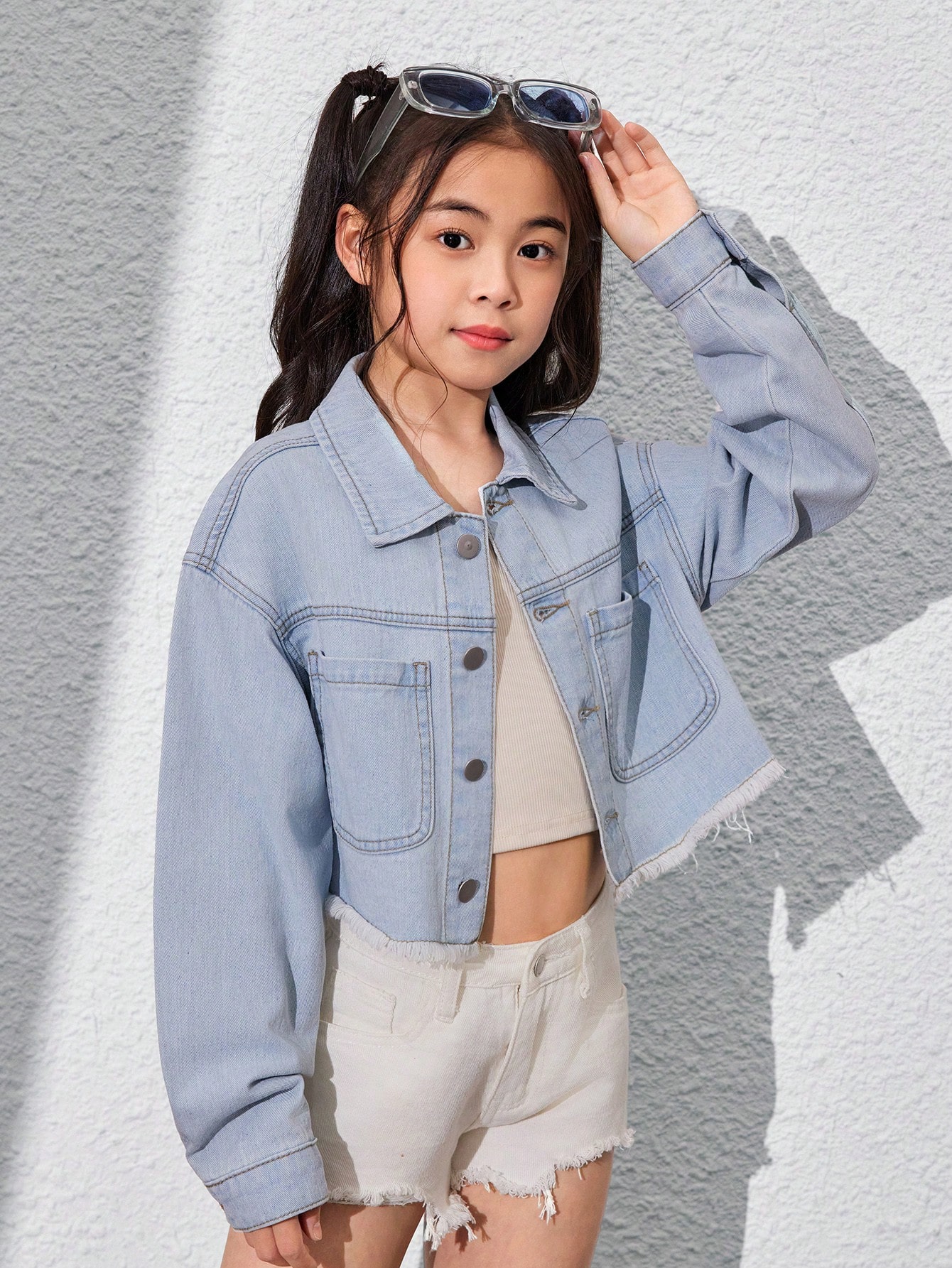 Tween Girls Denim Jackets & Coats