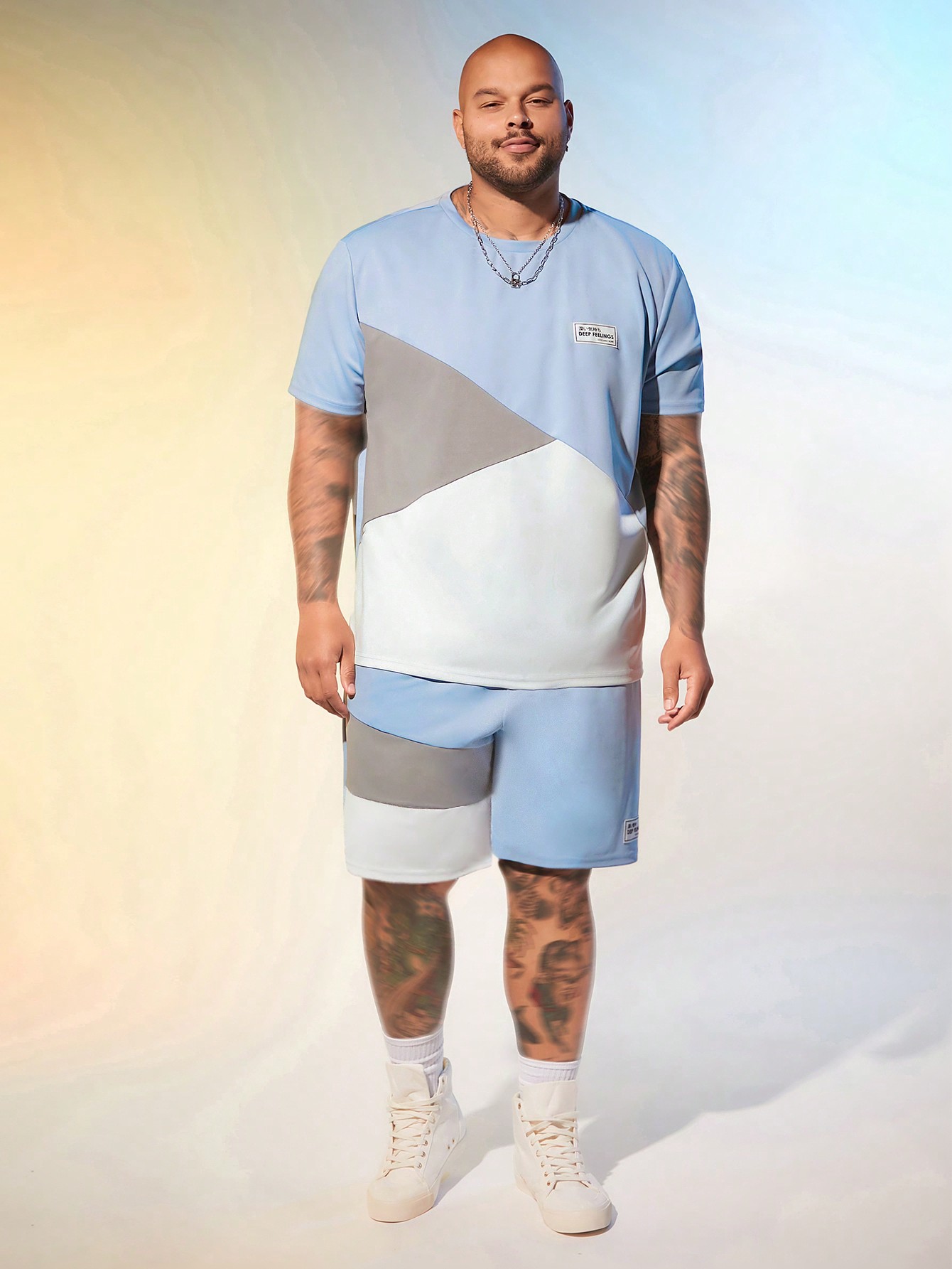 Men Plus Size Co-ords