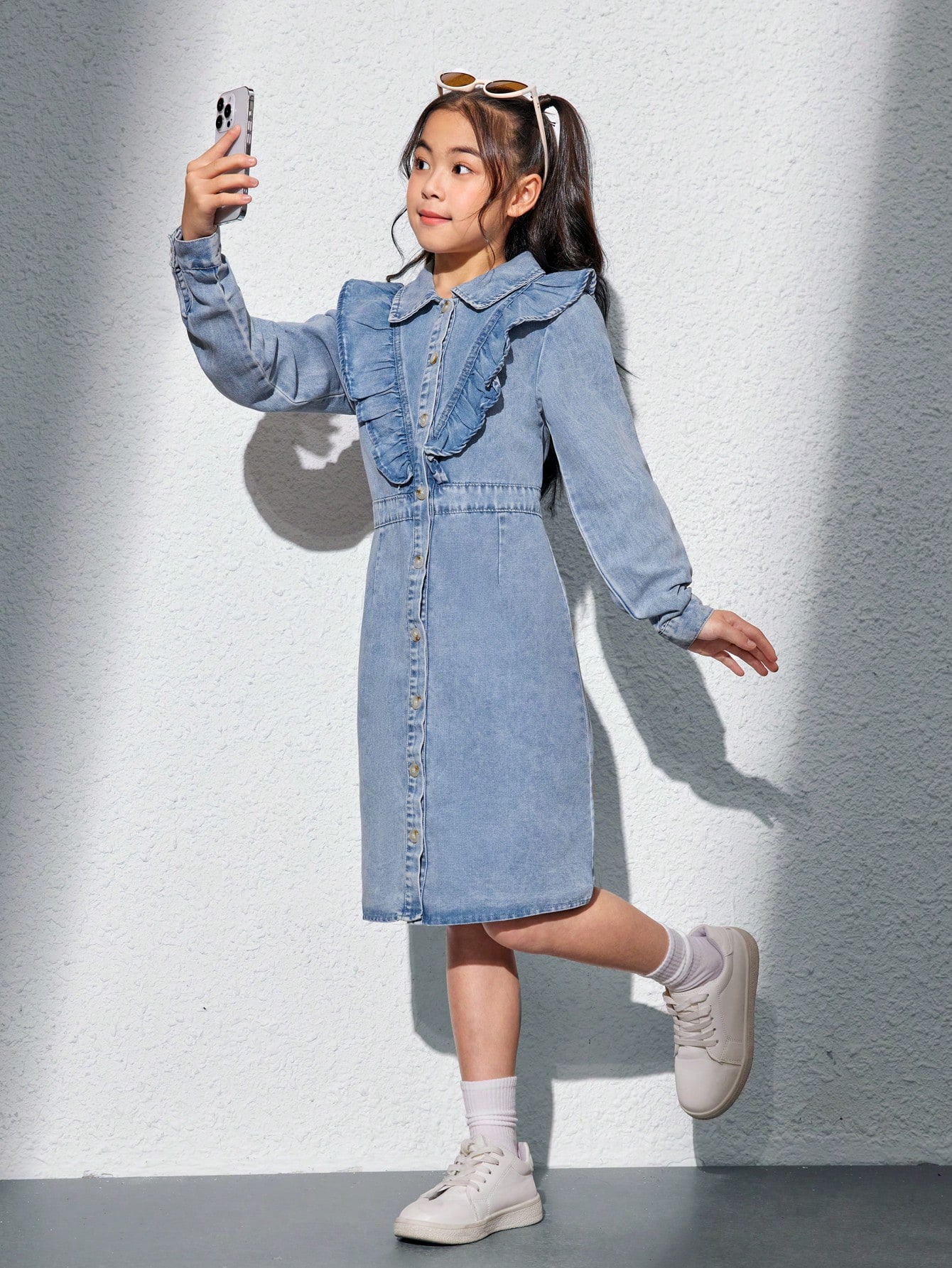 Tween Girls Denim Dresses