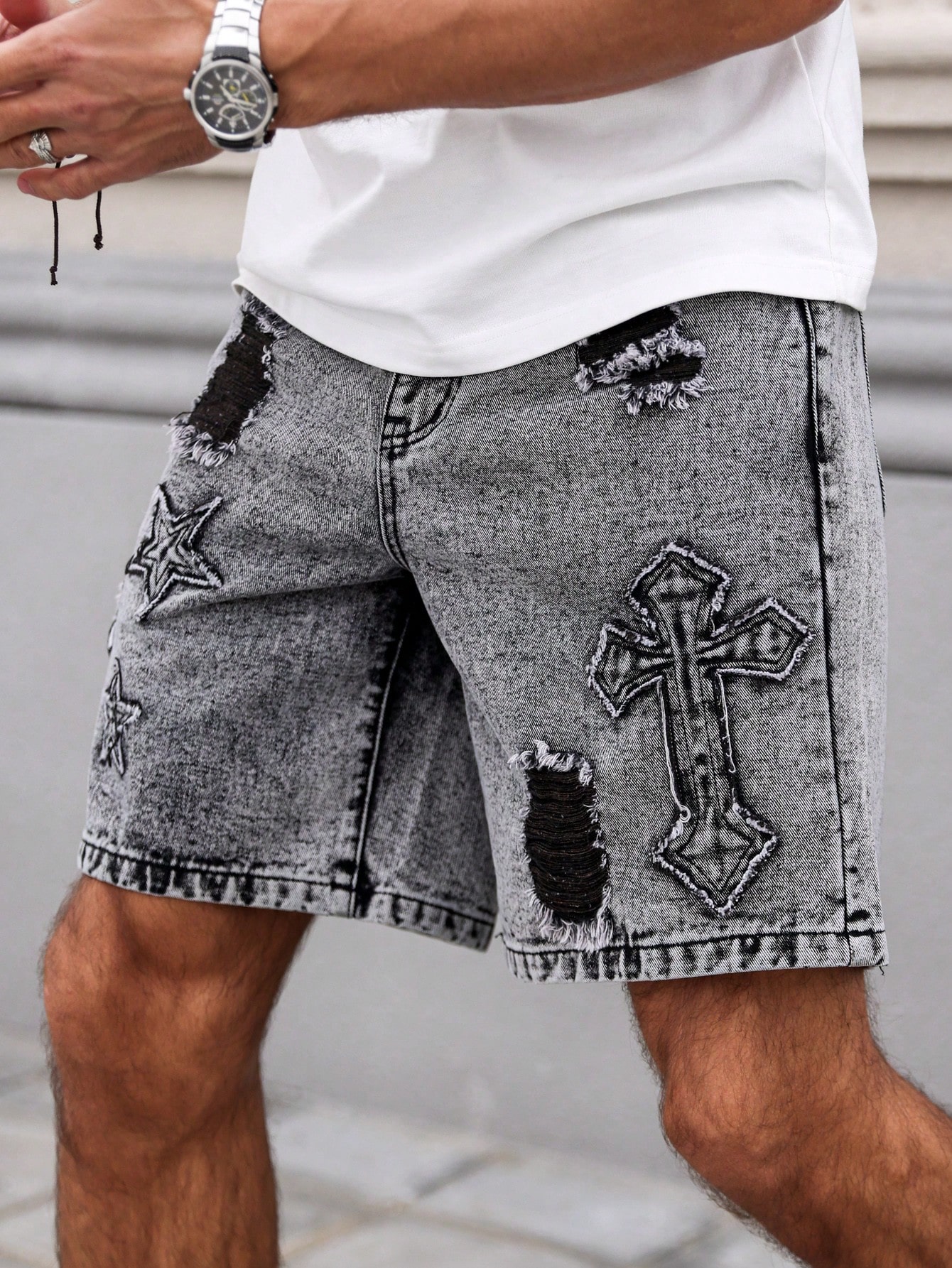 Men Denim Shorts