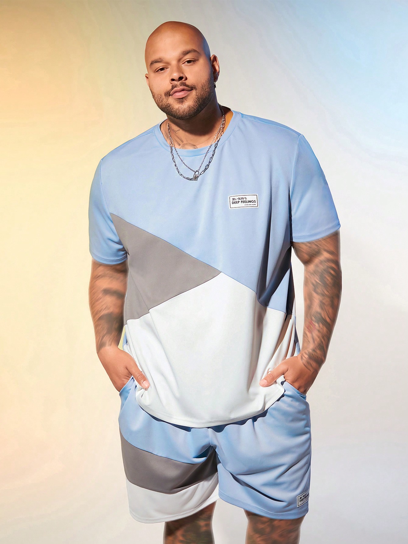 Men Plus Size Co-ords