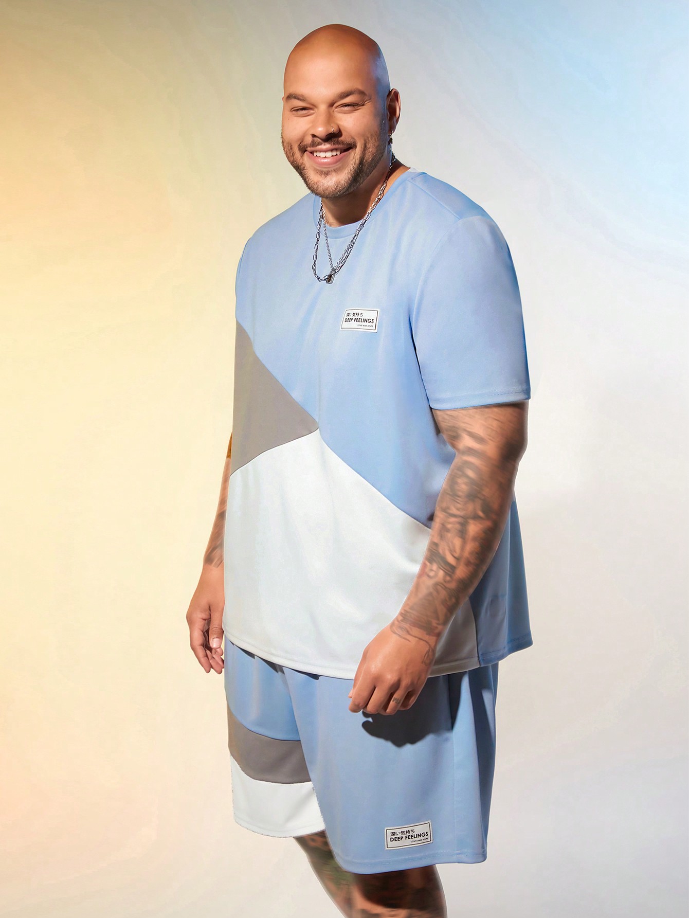 Men Plus Size Co-ords