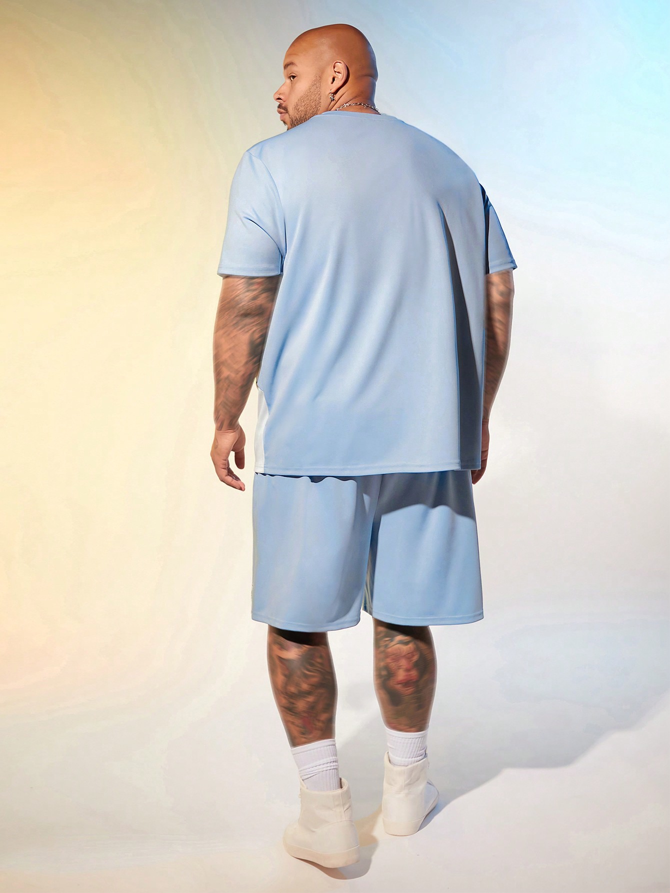 Men Plus Size Co-ords