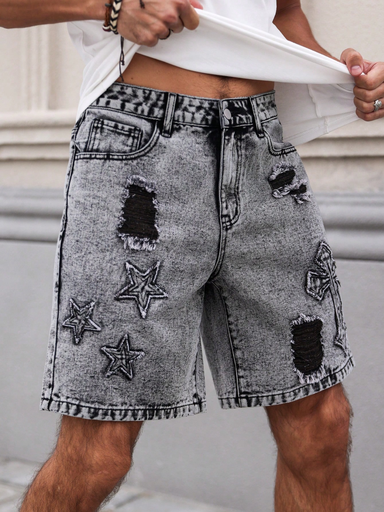 Men Denim Shorts