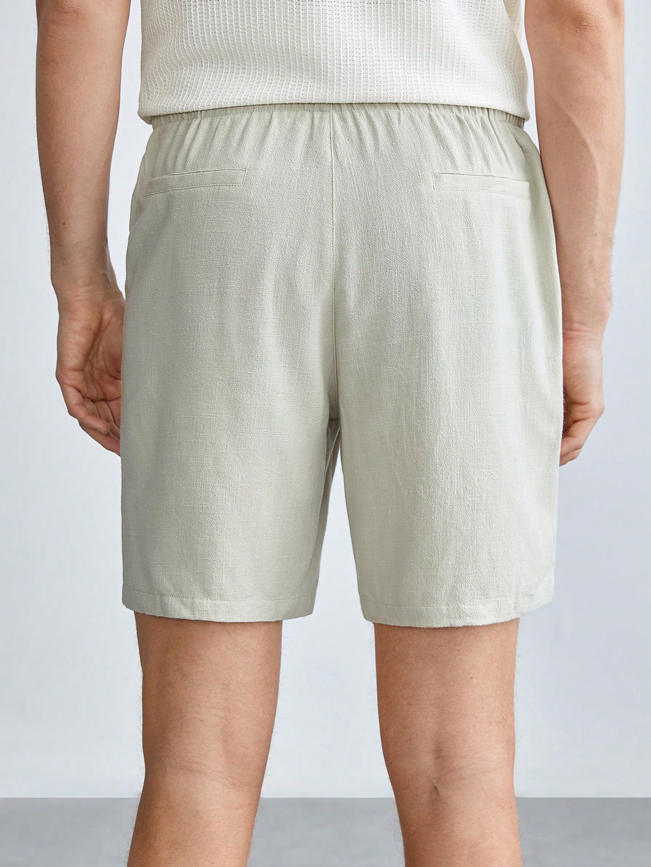 Men Linen Shorts