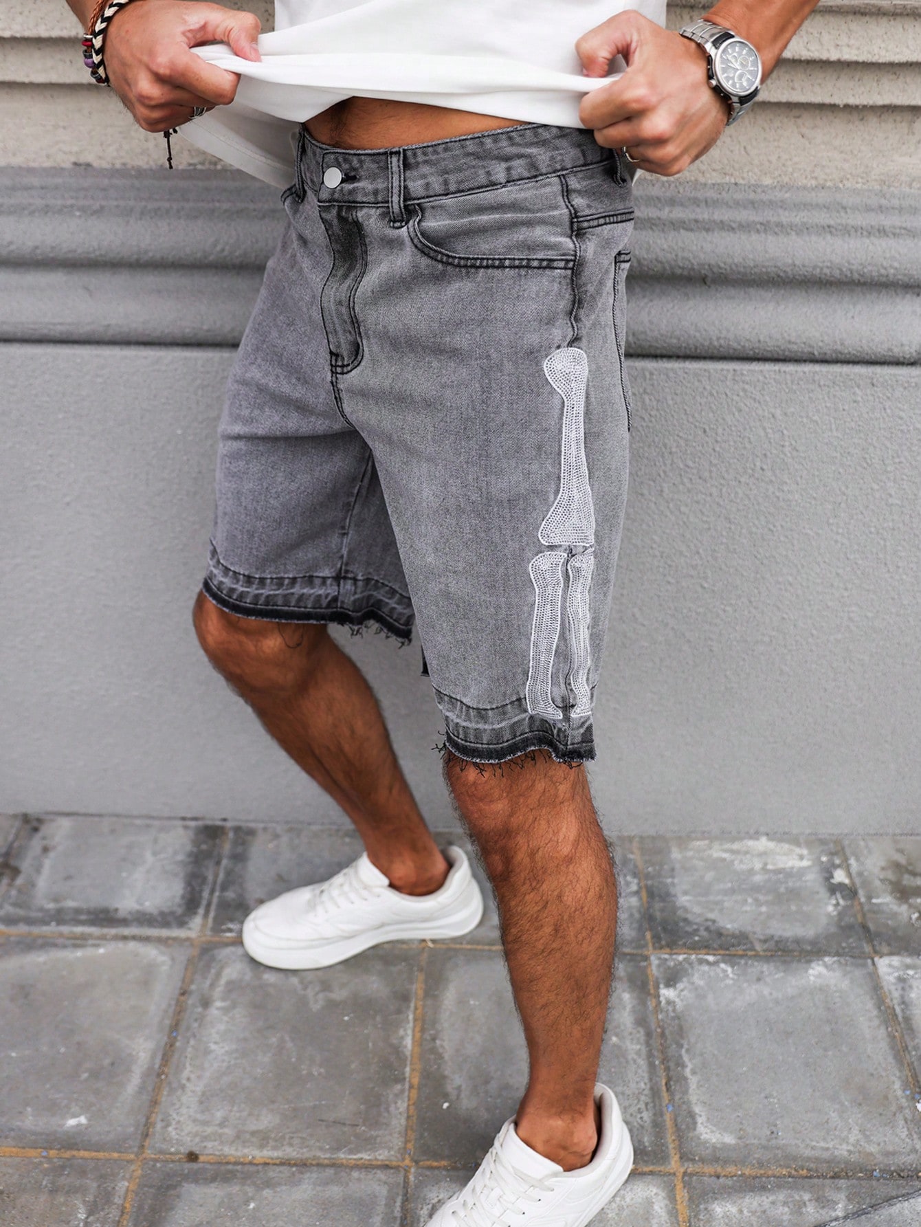 Men Denim Shorts