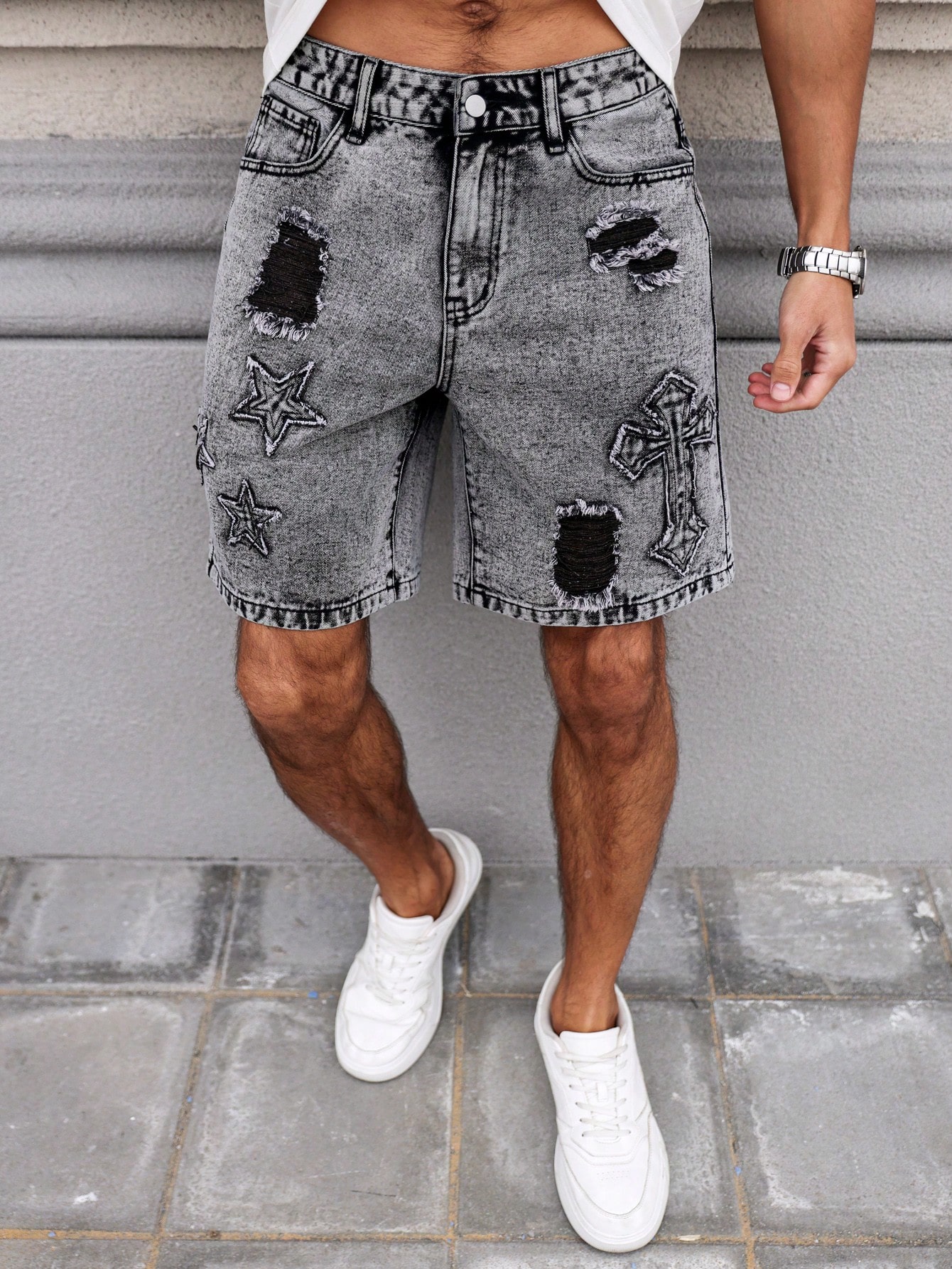 Men Denim Shorts